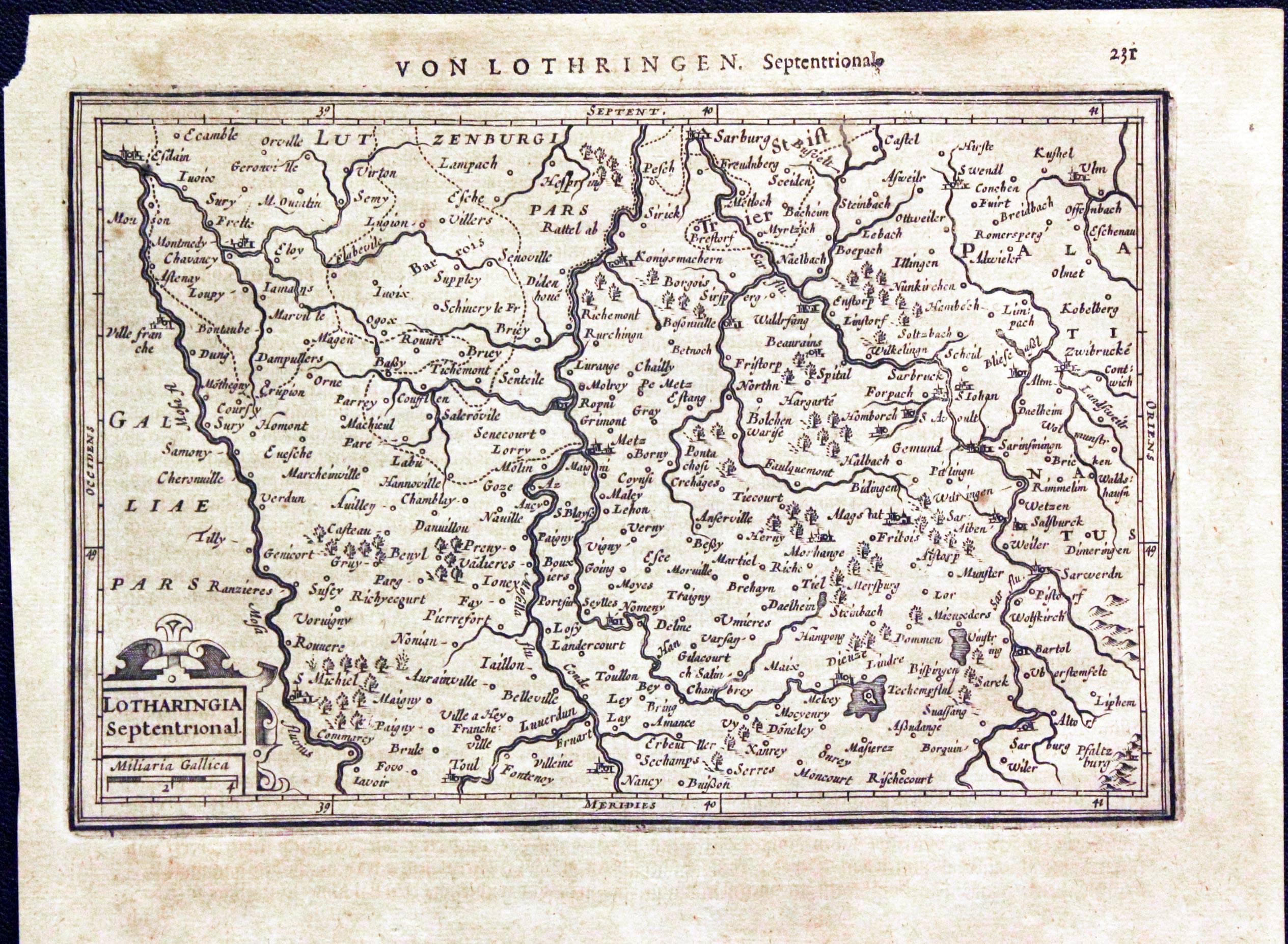  North Lorraine, Mercator / Jansson, c.1636