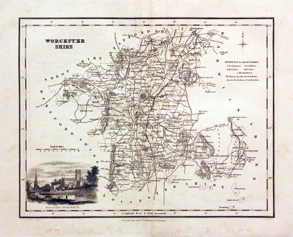 Worcestershire, Archibald Fullarton, c.1843  Worcestershire, Archibald Fullarton, c.1843