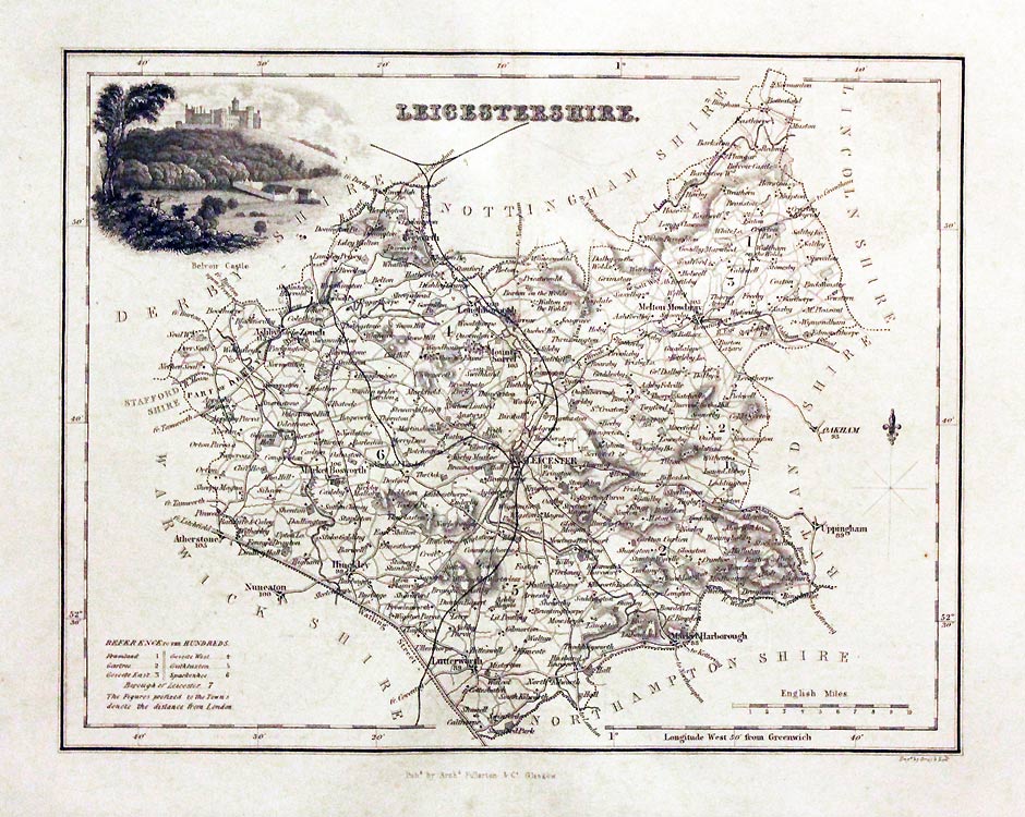 Leicestershire, Archibald Fullarton, c.1843  Leicestershire, Archibald Fullarton, c.1843