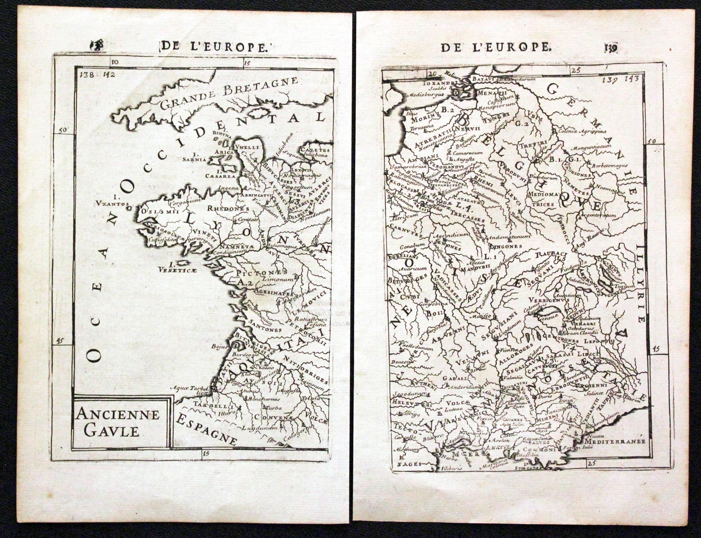 Ancient France Alain Manesson-Mallet, c.1693