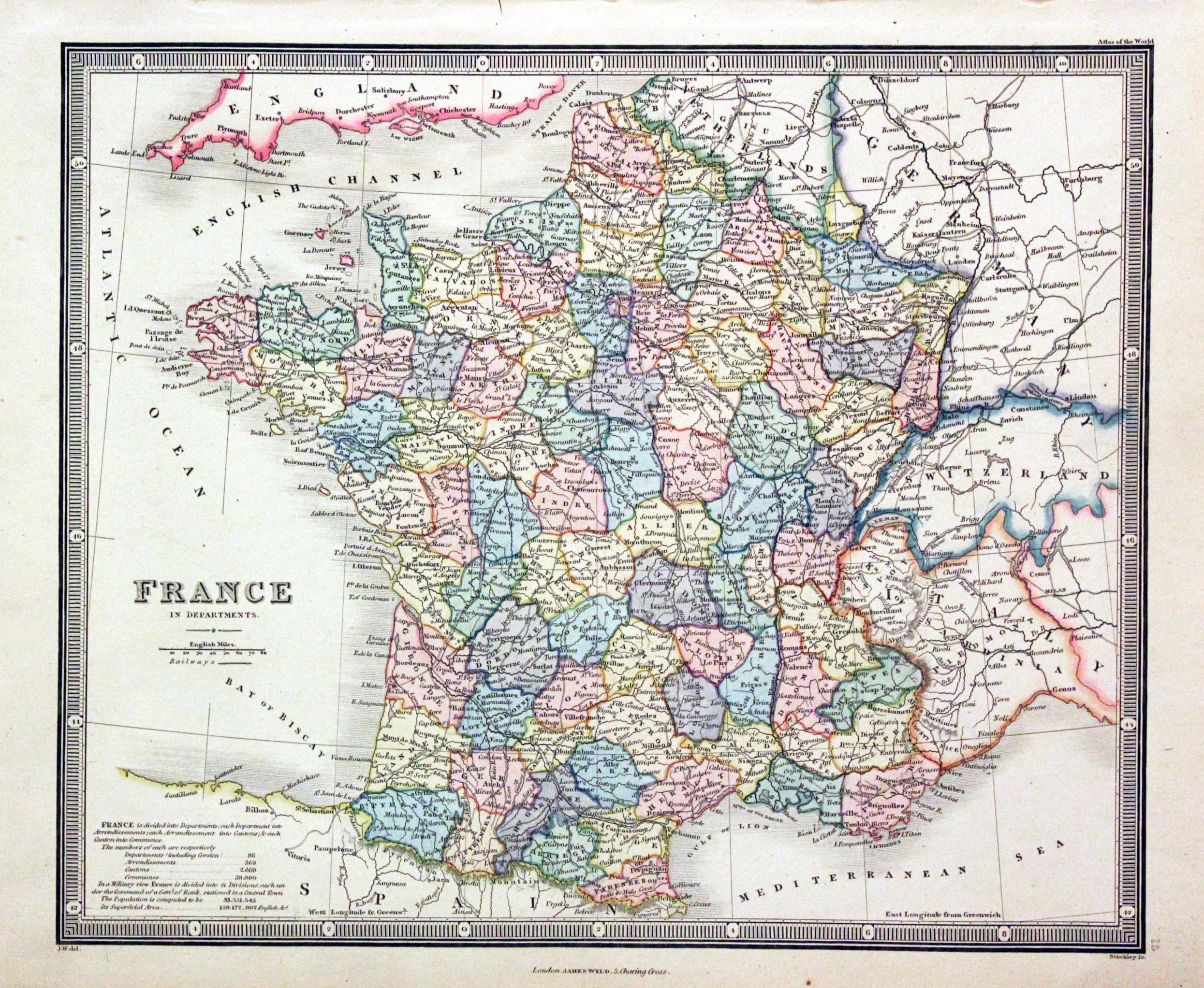 France, James Wyld, c.1850  France, James Wyld, c.1850