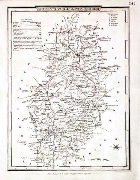 Nottinghamshire, G. Cole and J. Roper, c.1845