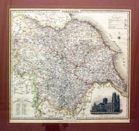 Map of Yorkshire by James Pigot