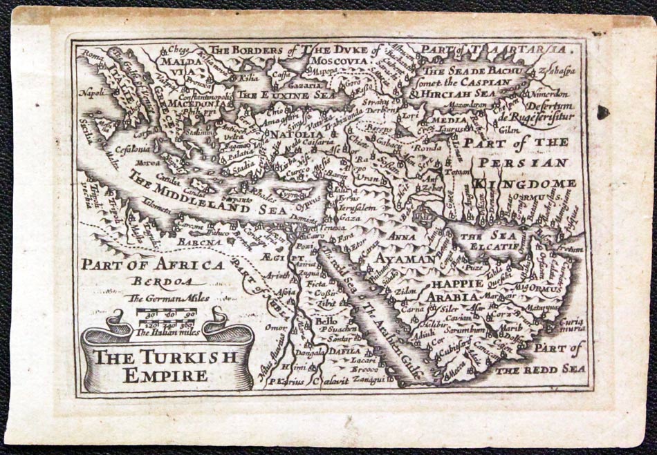 Turkish Empire by Pieter van den Keere  Turkish Empire by Pieter van den Keere