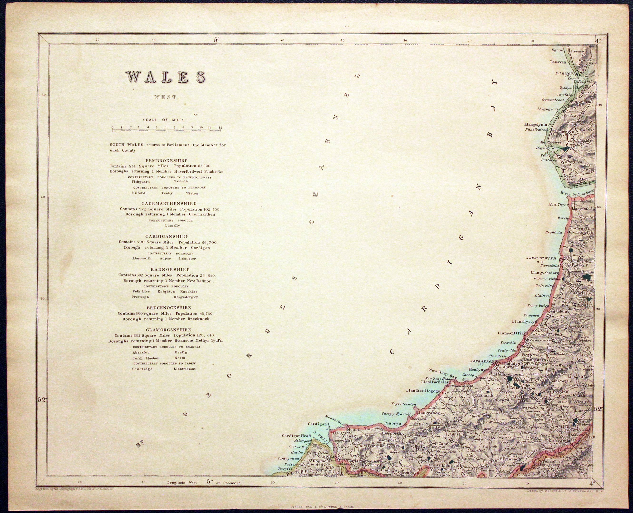 West Wales, F. P. Becker, c.1842  West Wales, F. P. Becker, c.1842
