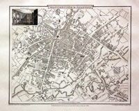  Plan of Manchester and Salford by G. Cole and J. Roper 1810 