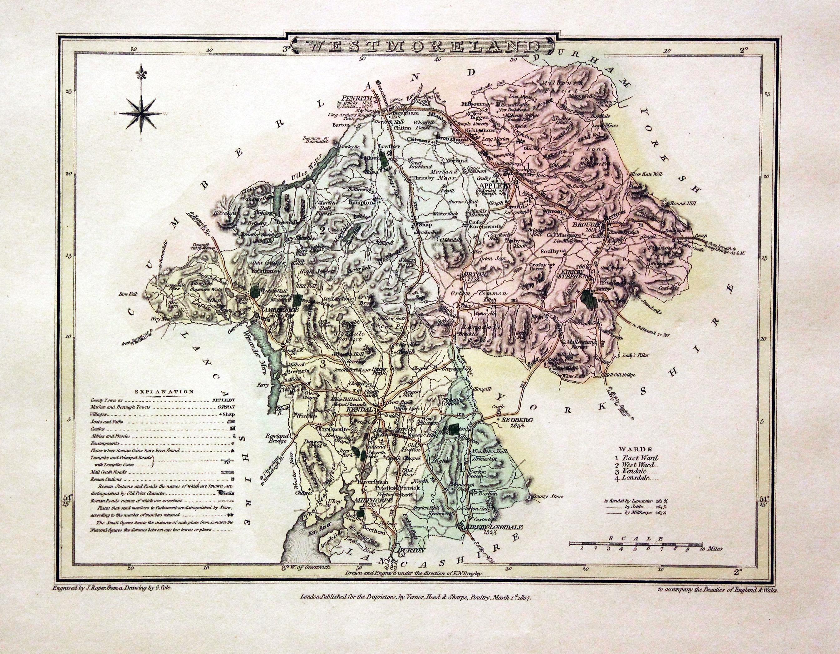Westmorland, George Cole and John Roper, 1810