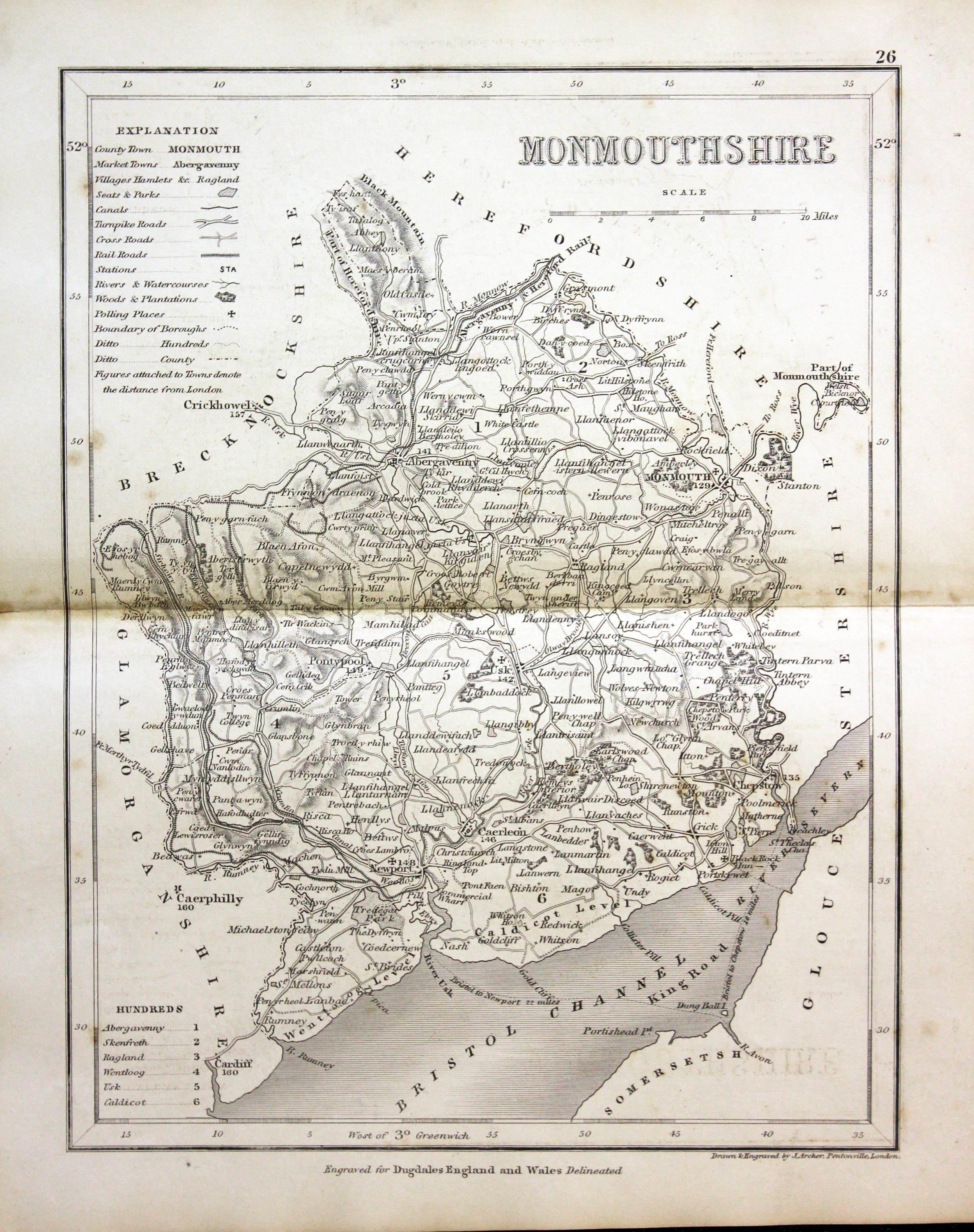 Monmouthshire, Joshua Archer c.1845