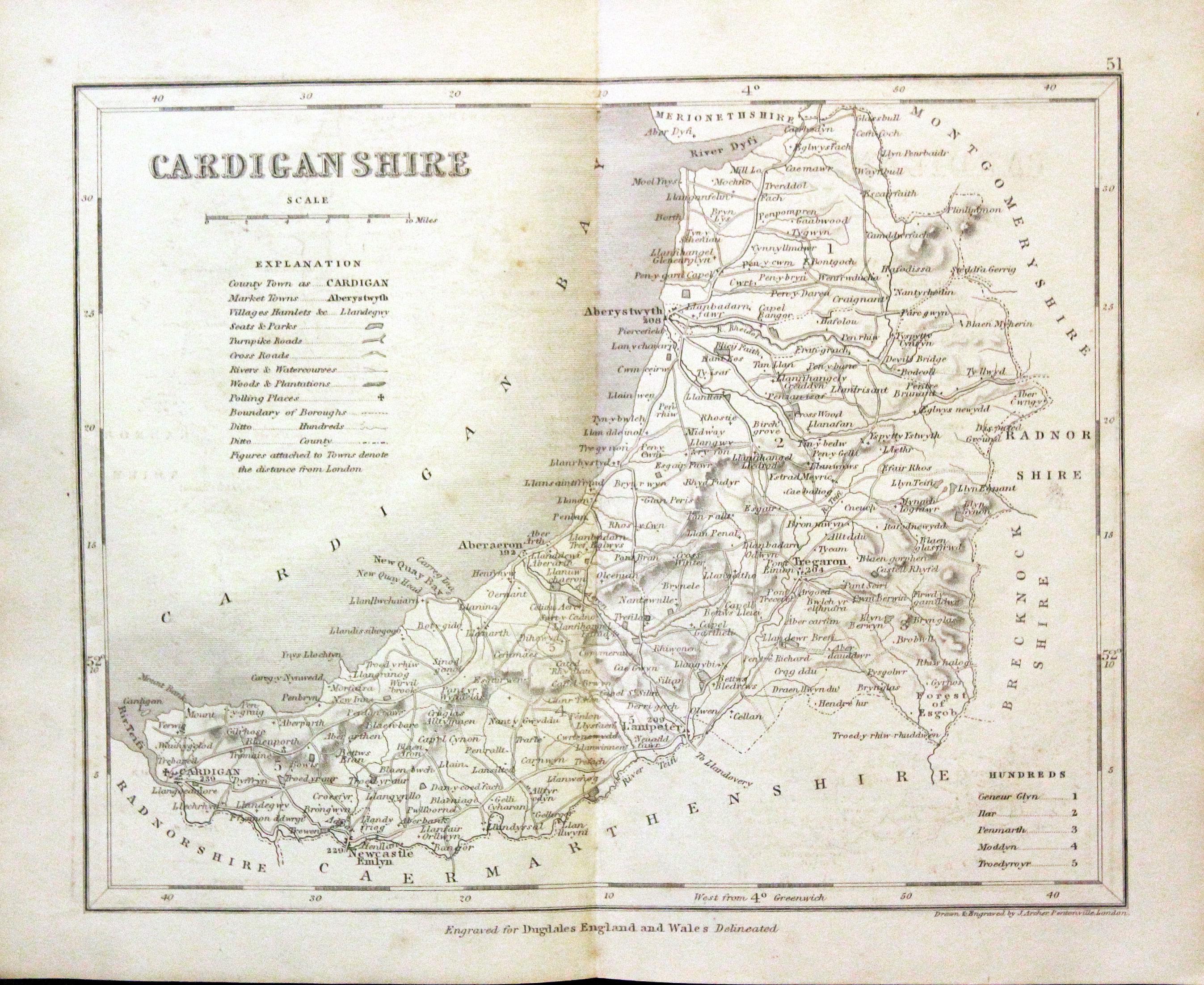 Cardiganshire, Joshua Archer, c.1845  Cardiganshire, Joshua Archer, c.1845