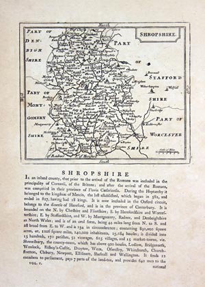 Shropshire, John Seller, c.1787