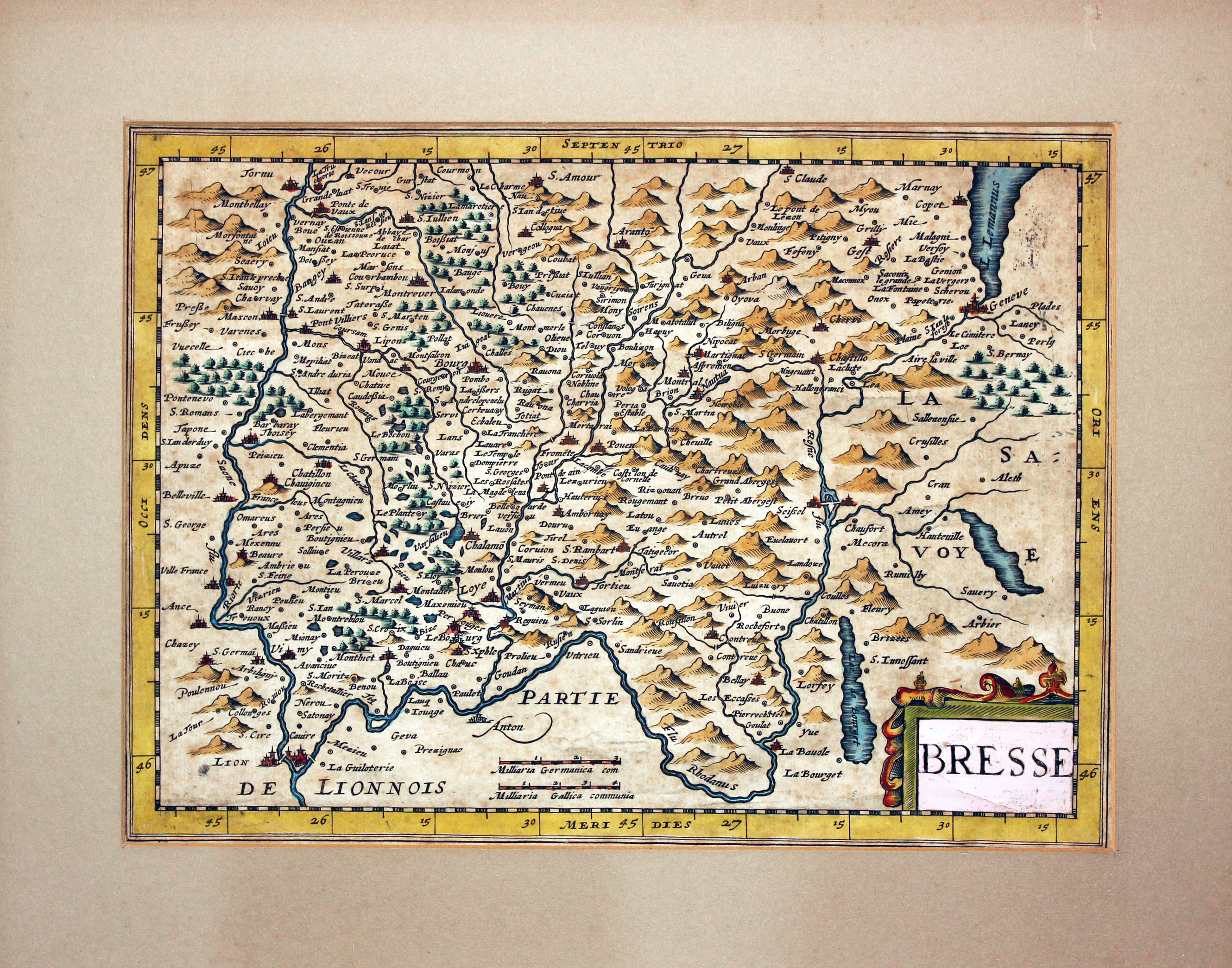 Bresse, Henri du Sauzet, 1734  Bresse, Henri du Sauzet, 1734