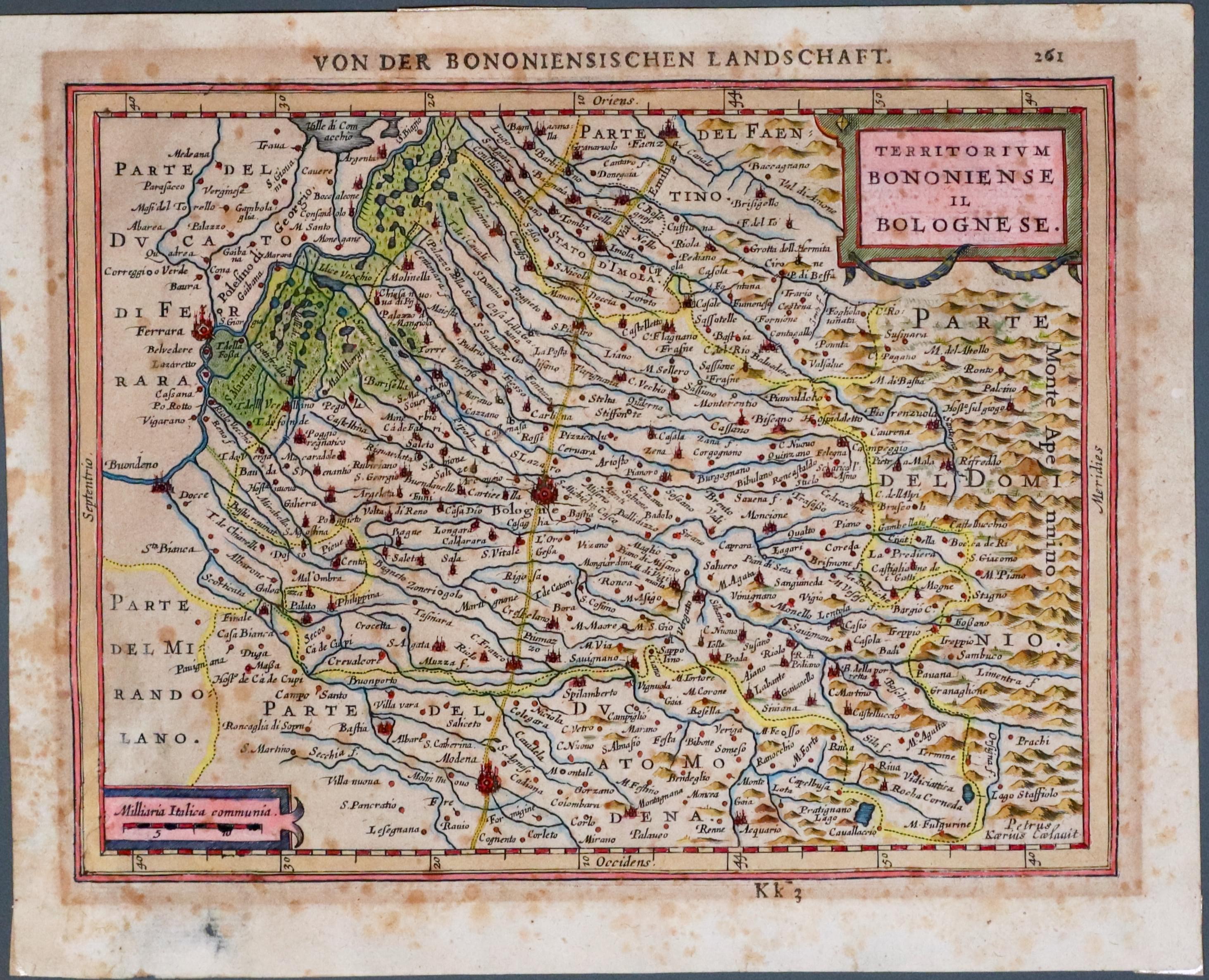 Bologne, G. Mercator, c.1630