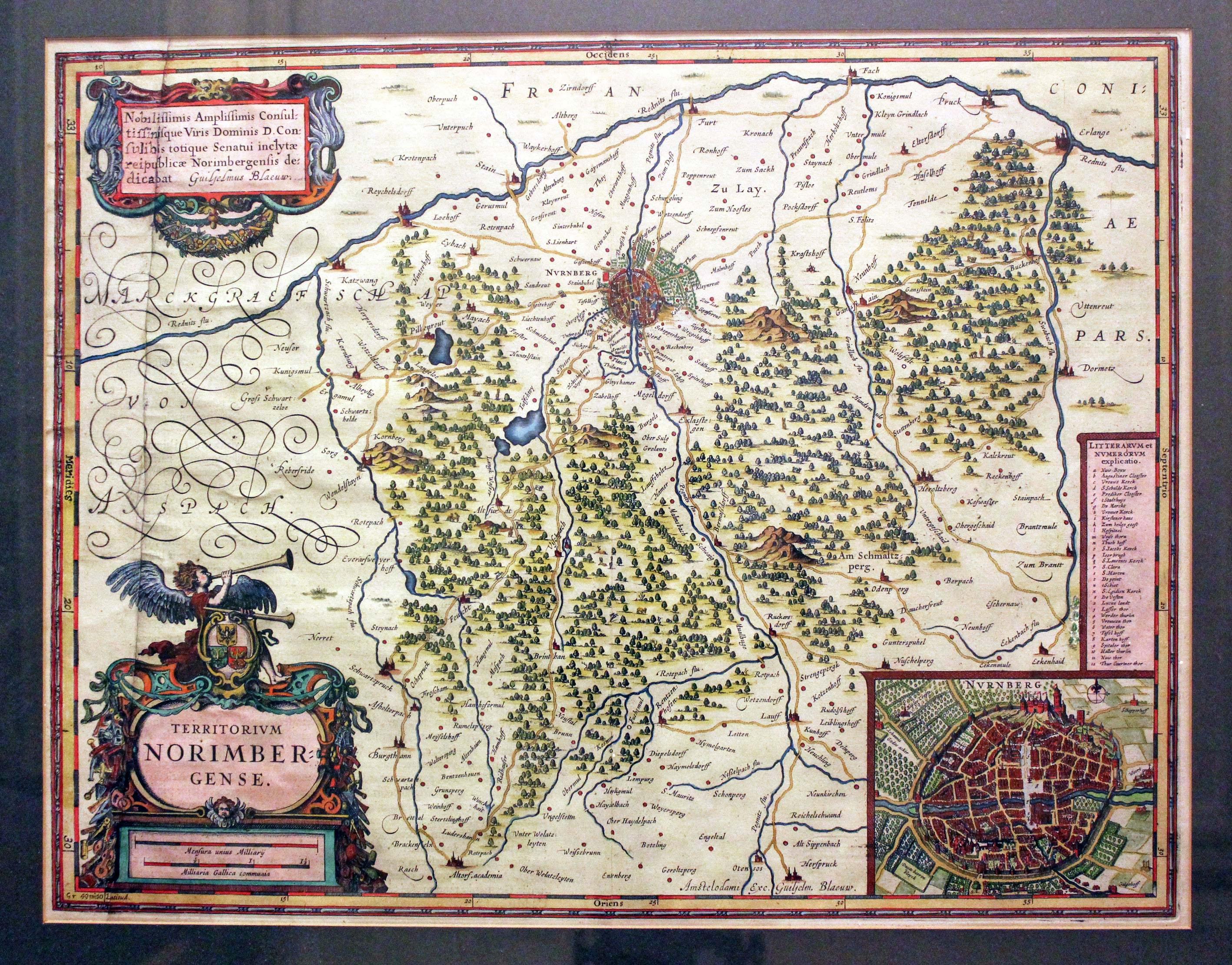 Nurnberg, Joan Blaeu, c.1631  Nurnberg, Joan Blaeu, c.1631