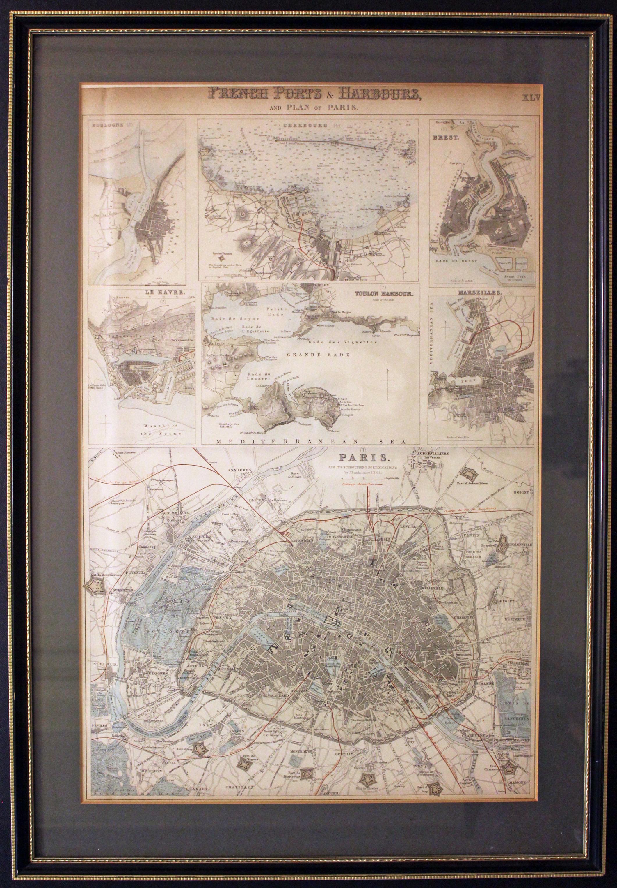 Paris and French Ports and Harbours, Archibald Fullarton, c.1862