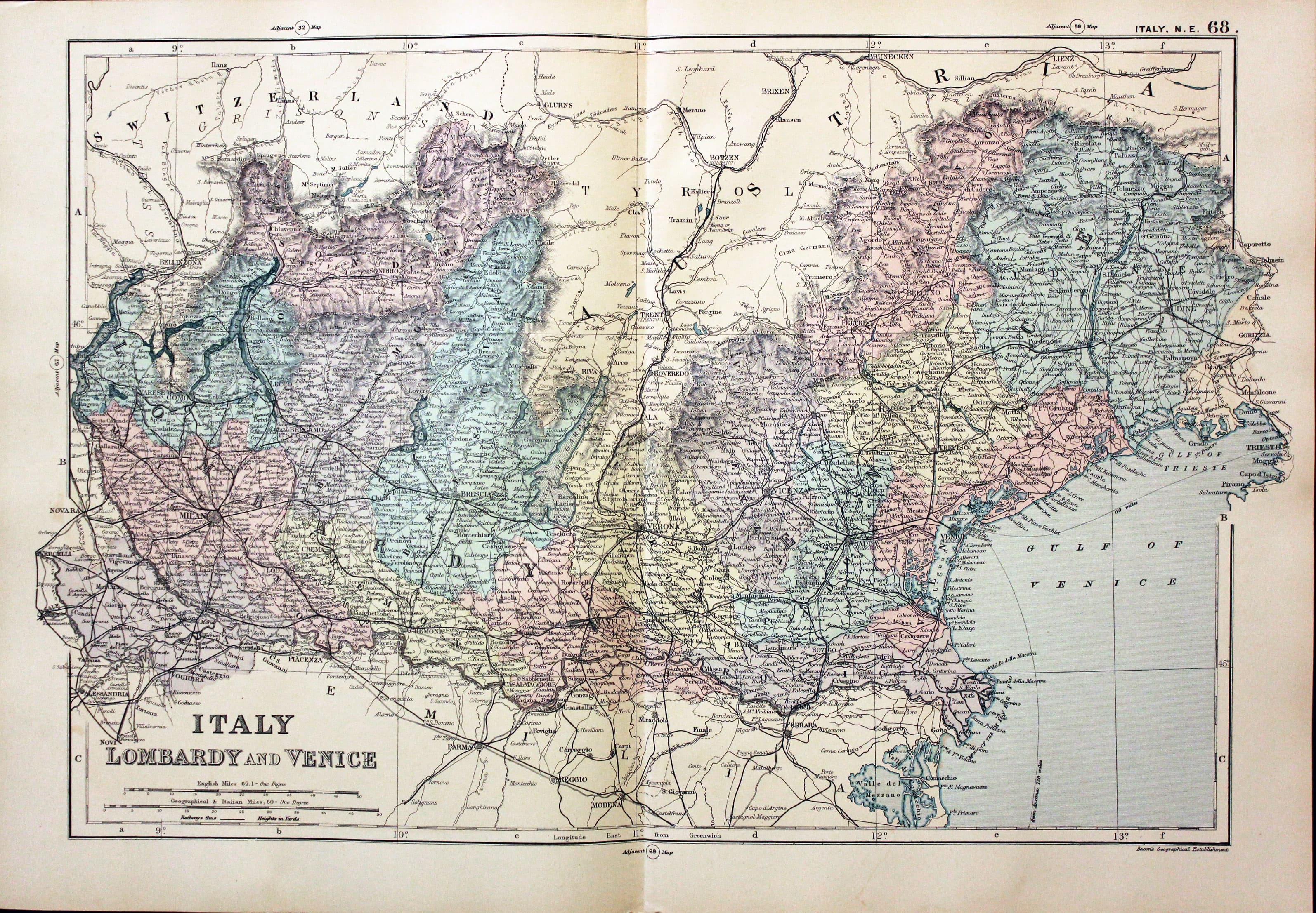 Lombardy and Venice, George Washington Bacon, 1891