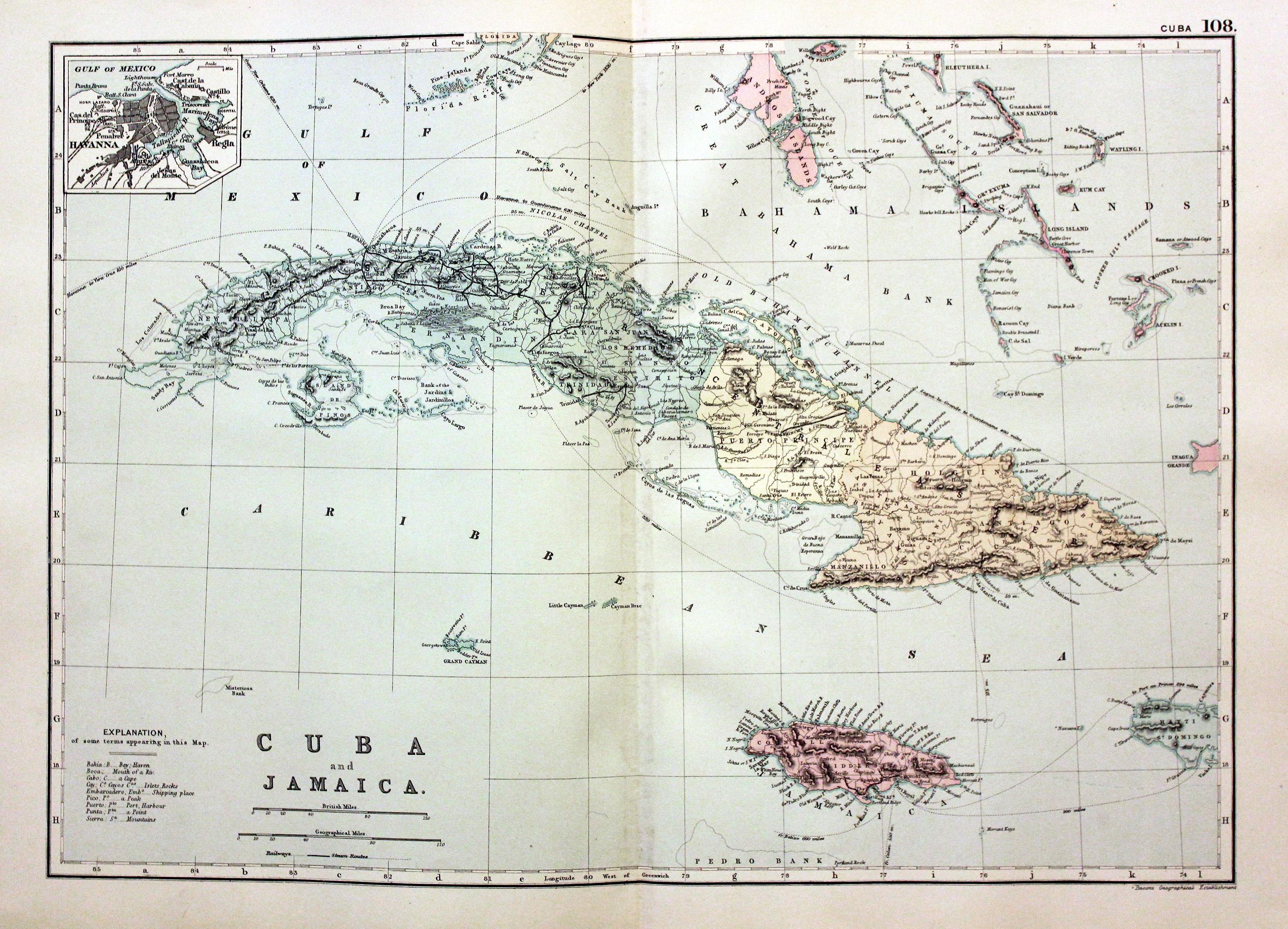 Cuba and Jamaica, George Washington Bacon, 1891