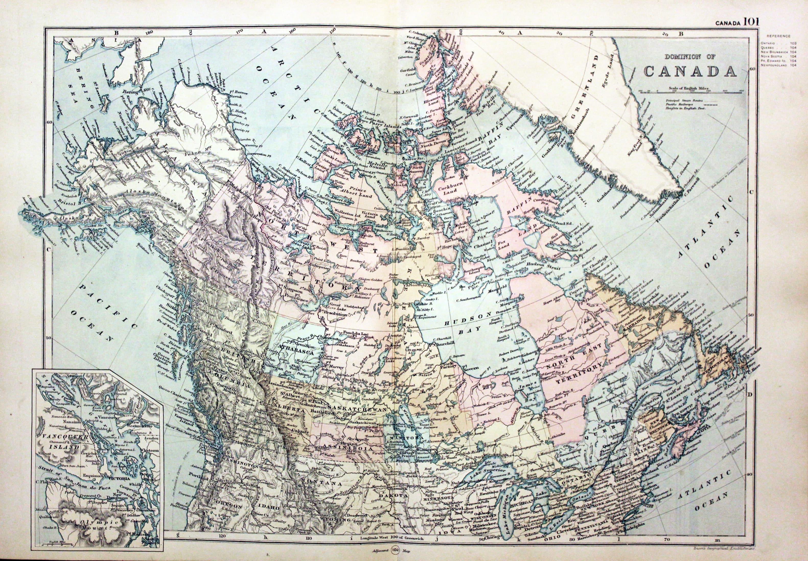 Canada, George Washington Bacon, 1891