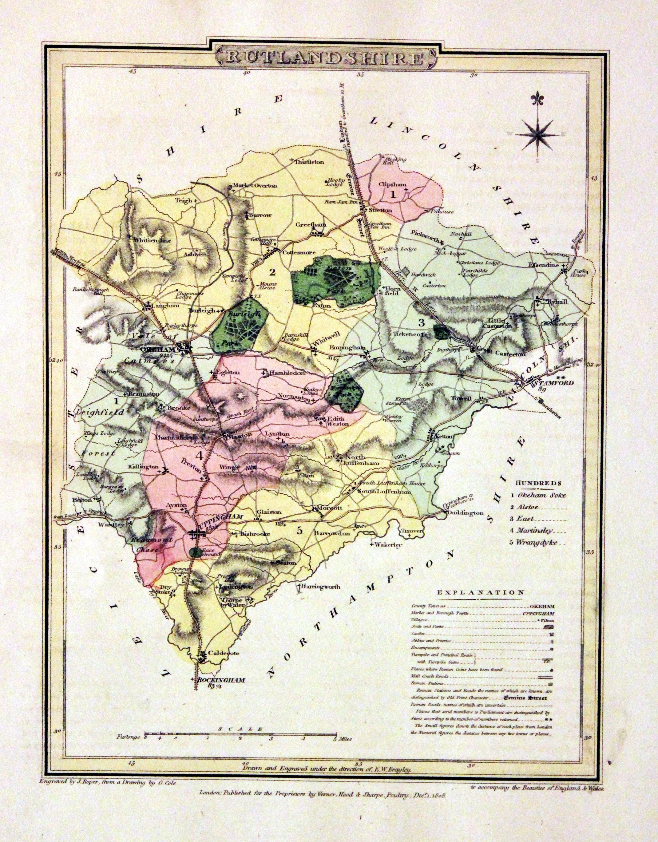 Rutlandshire, George Cole and John Roper, 1810