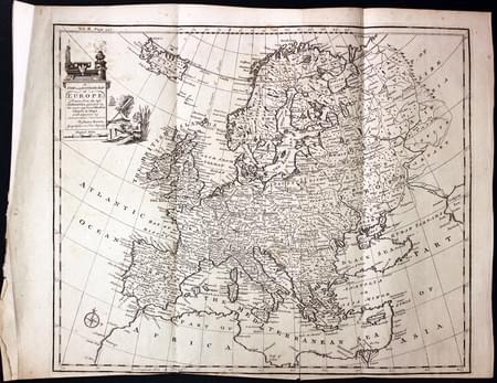 Europe, Emanuel Bowen, c.1750