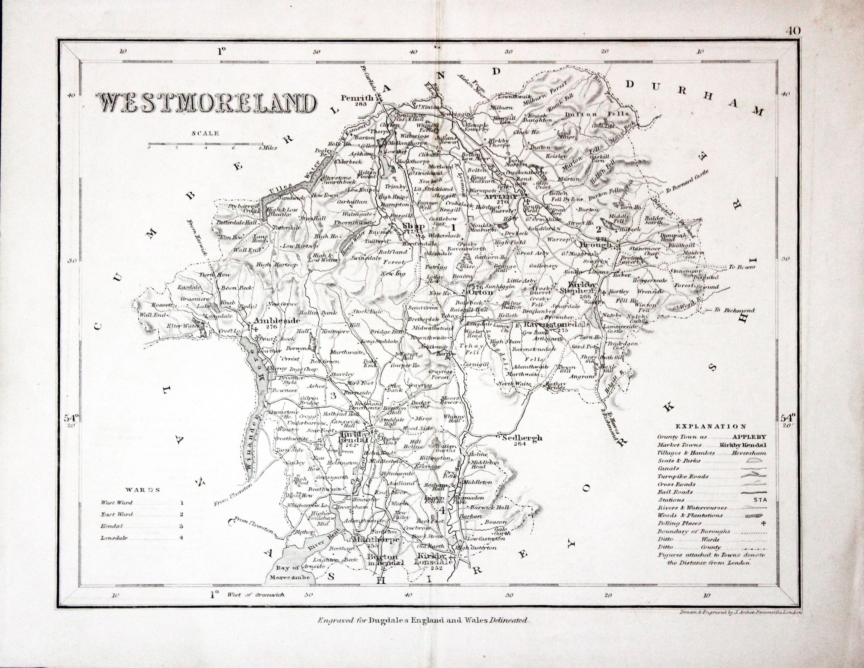 Westmorland, Joshua Archer, c.1845