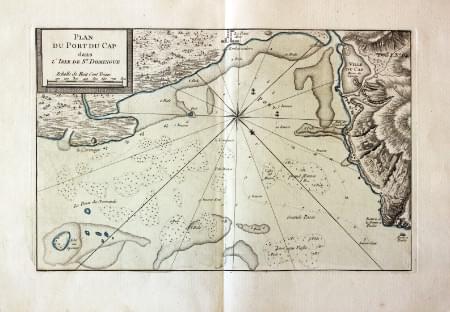 Port Cap, Haiti. J. N. Bellin, 1764