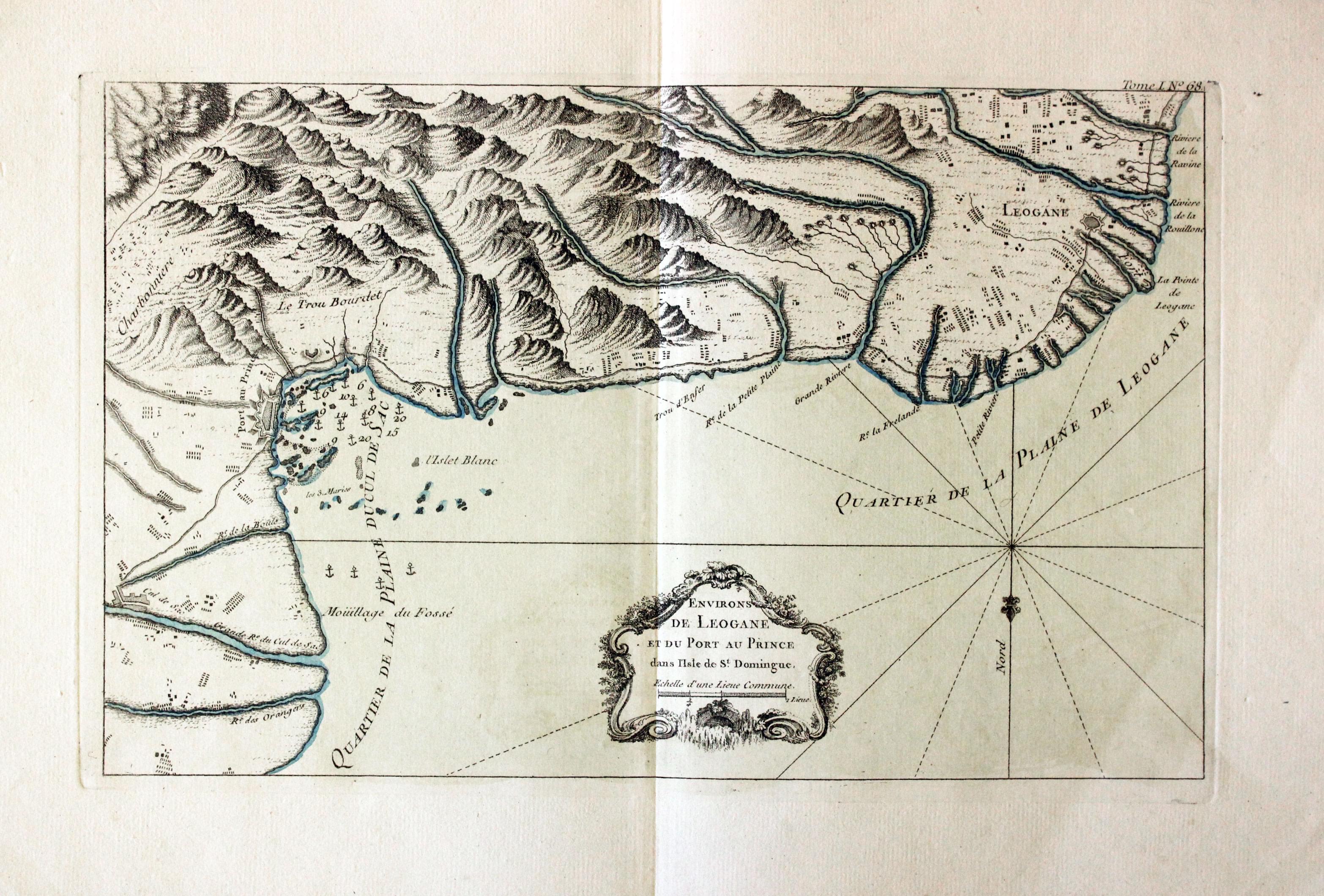 Leogane, Haiti. J. N. Bellin, 1764