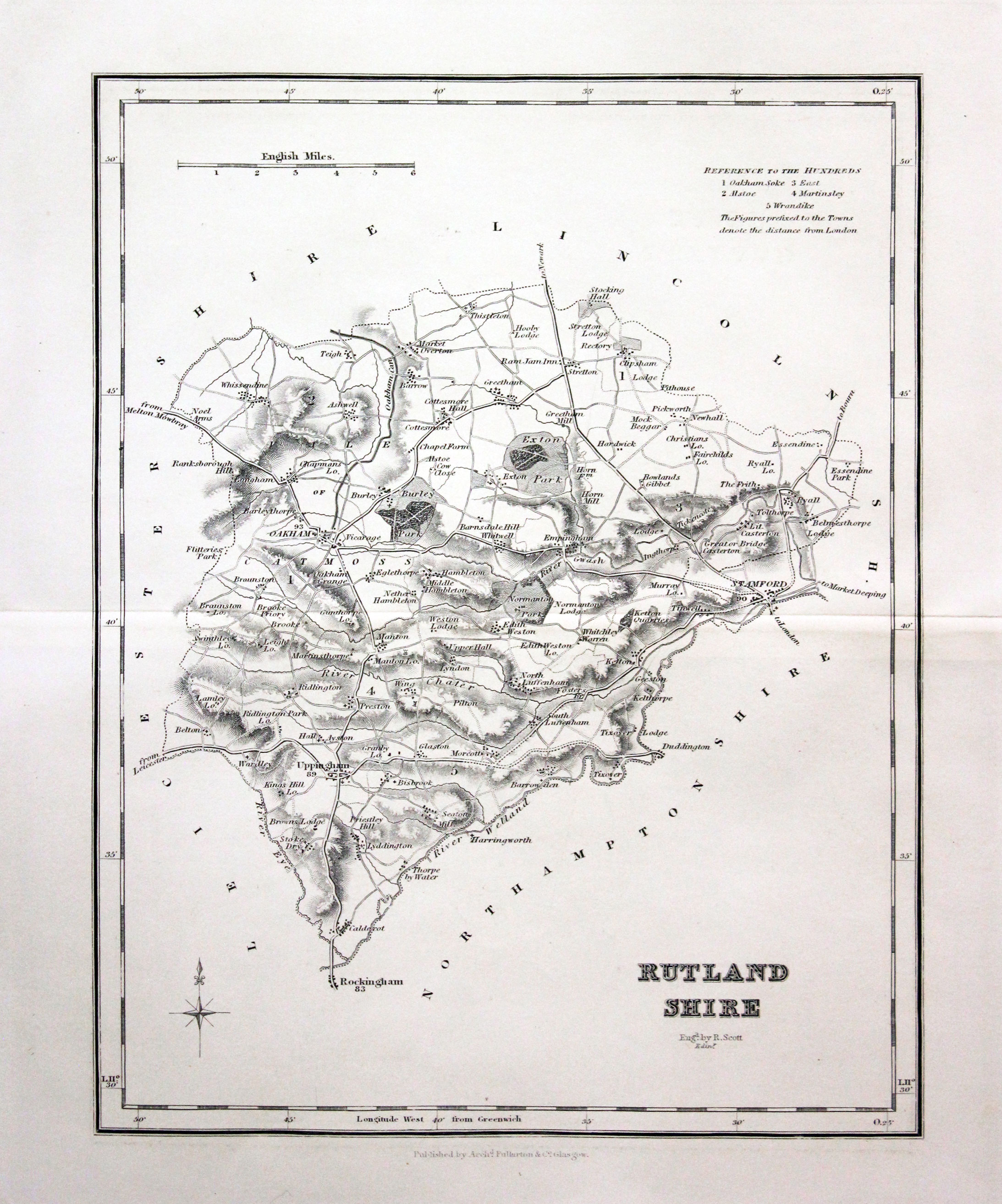 Rutlandshire, Archibald Fullarton c.1843