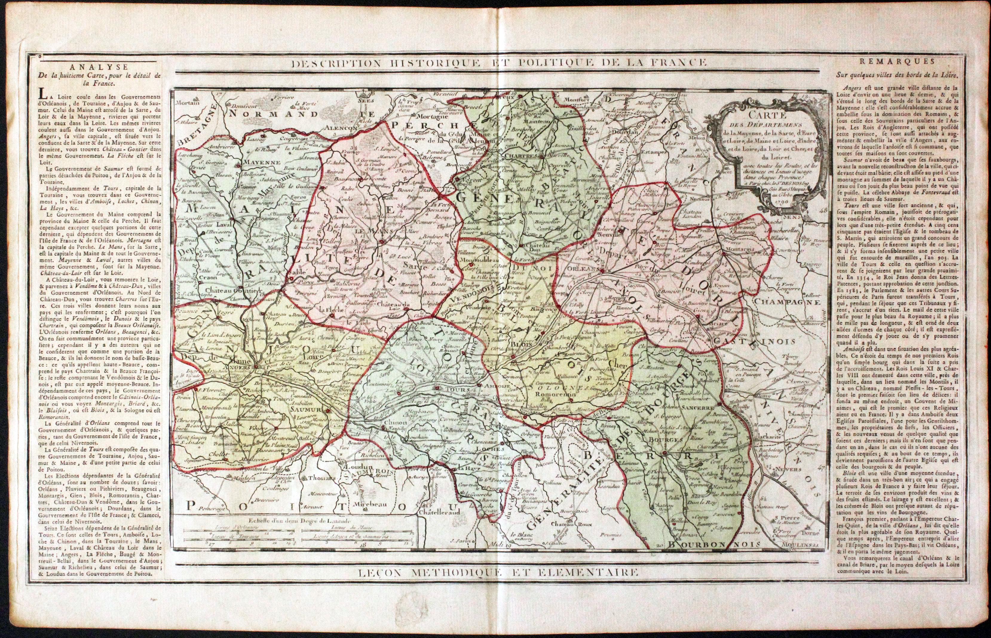 Maine and other Departments, Louis Brion de la Tour, c.1790