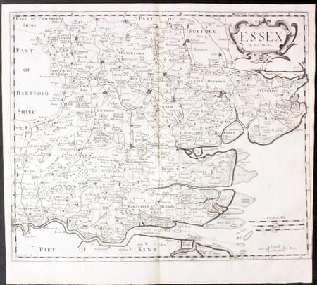 Map of Essex by Robert Morden