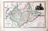 Leicestershire and Rutlandshire, James Pigot / Isaac Slater, c.1857 