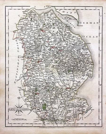 Lincolnhire, John Cary 1793