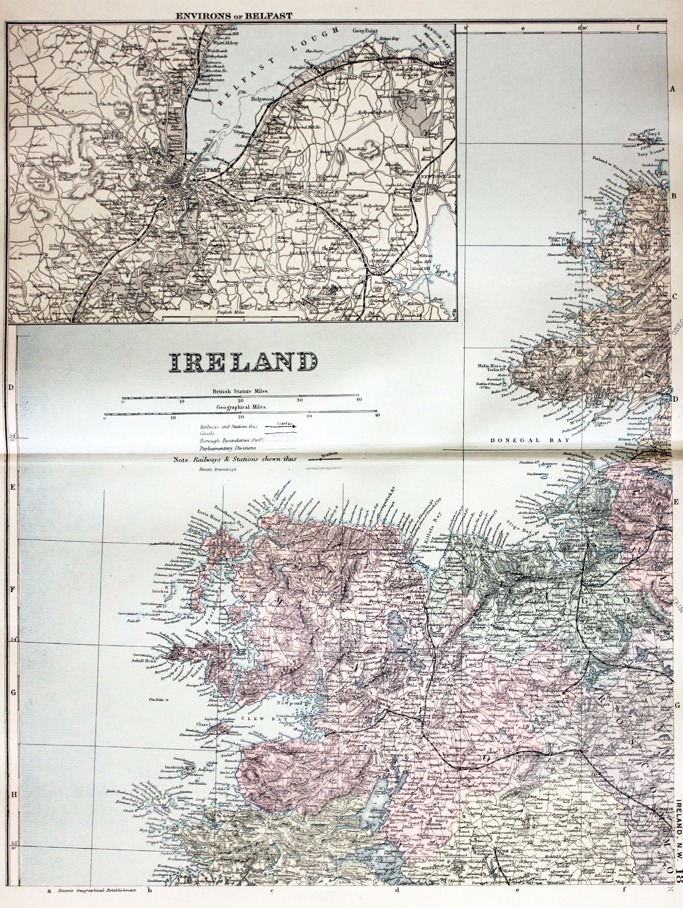 North West Ireland, George Washington Bacon, c.1891  North West Ireland, George Washington Bacon, c.1891