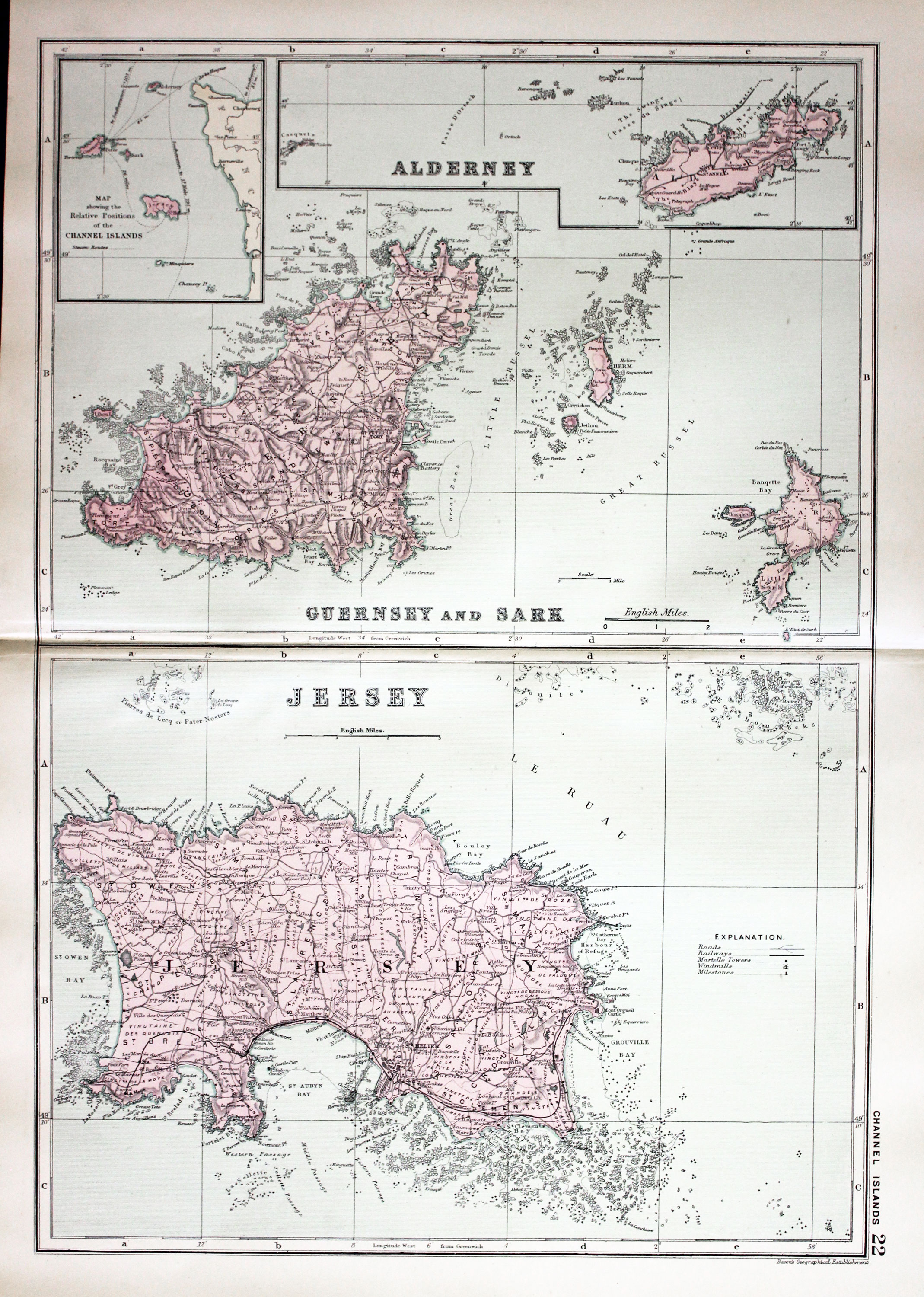 Channel Islands, George Washington Bacon, 1891  Channel Islands, George Washington Bacon, 1891