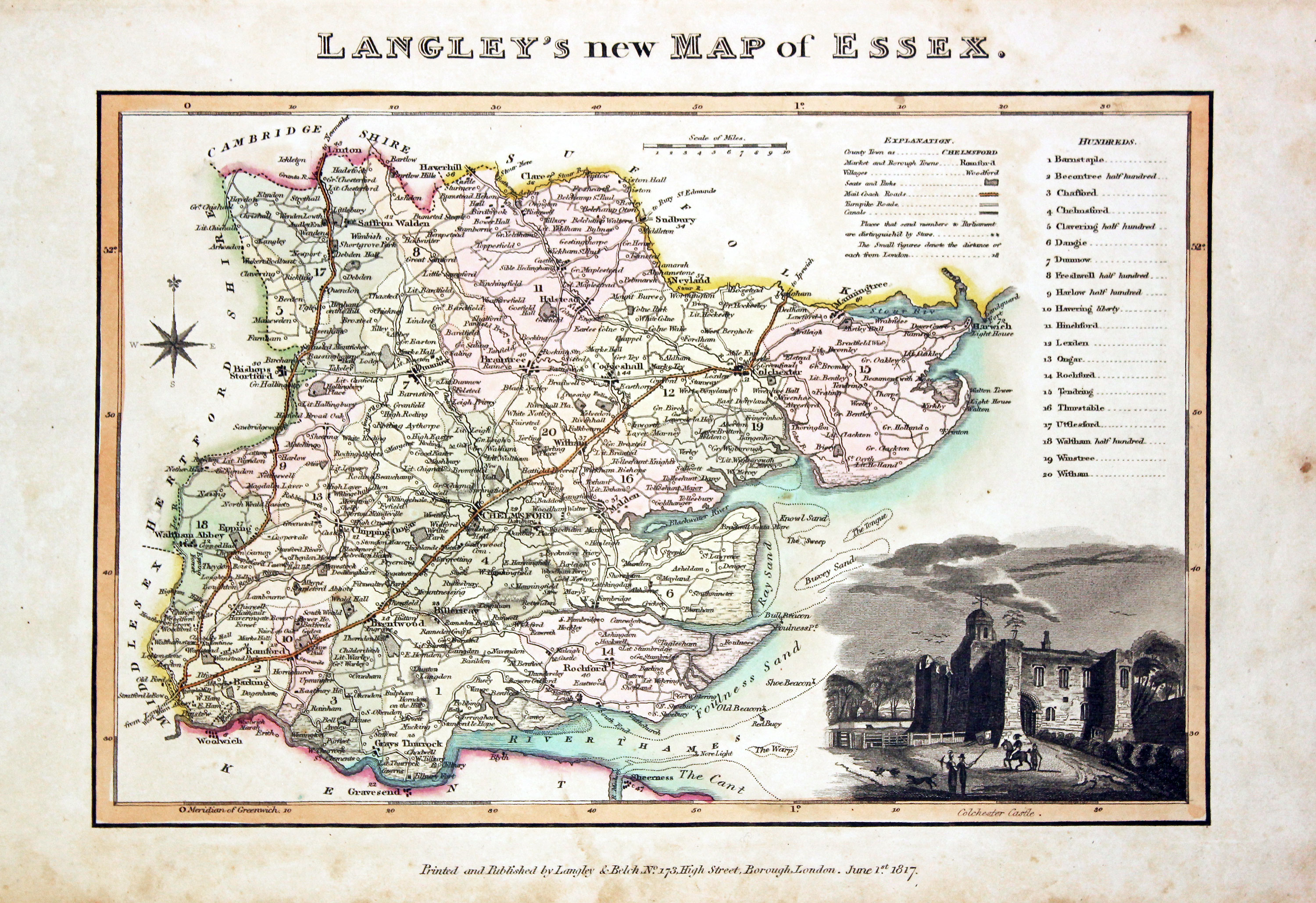 Essex, Edward Langley and William Belch, 1820  Essex, Edward Langley and William Belch, 1820