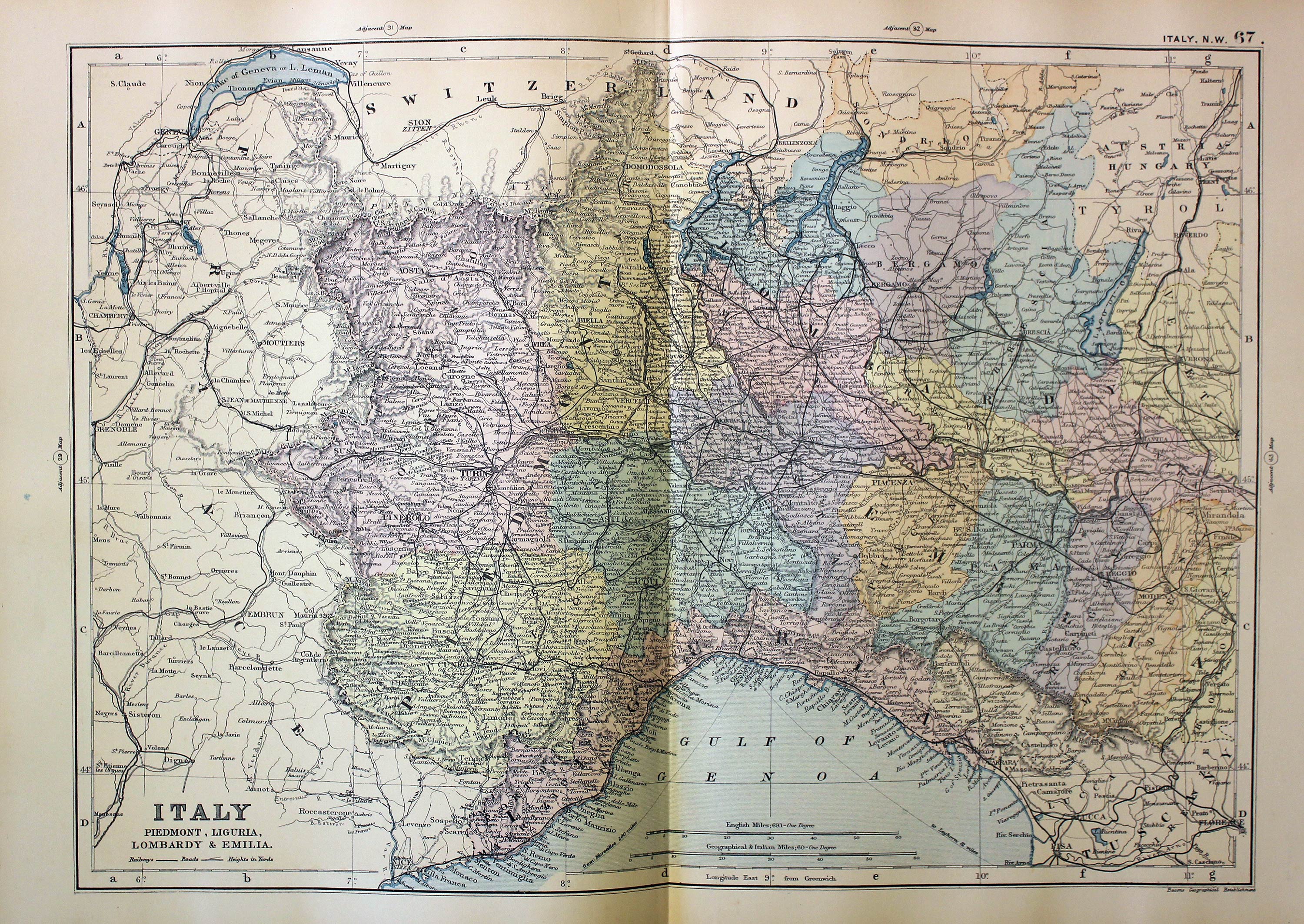 Northern Italy, Geroge Washington Bacon, 1891   Northern Italy, Geroge Washington Bacon, 1891