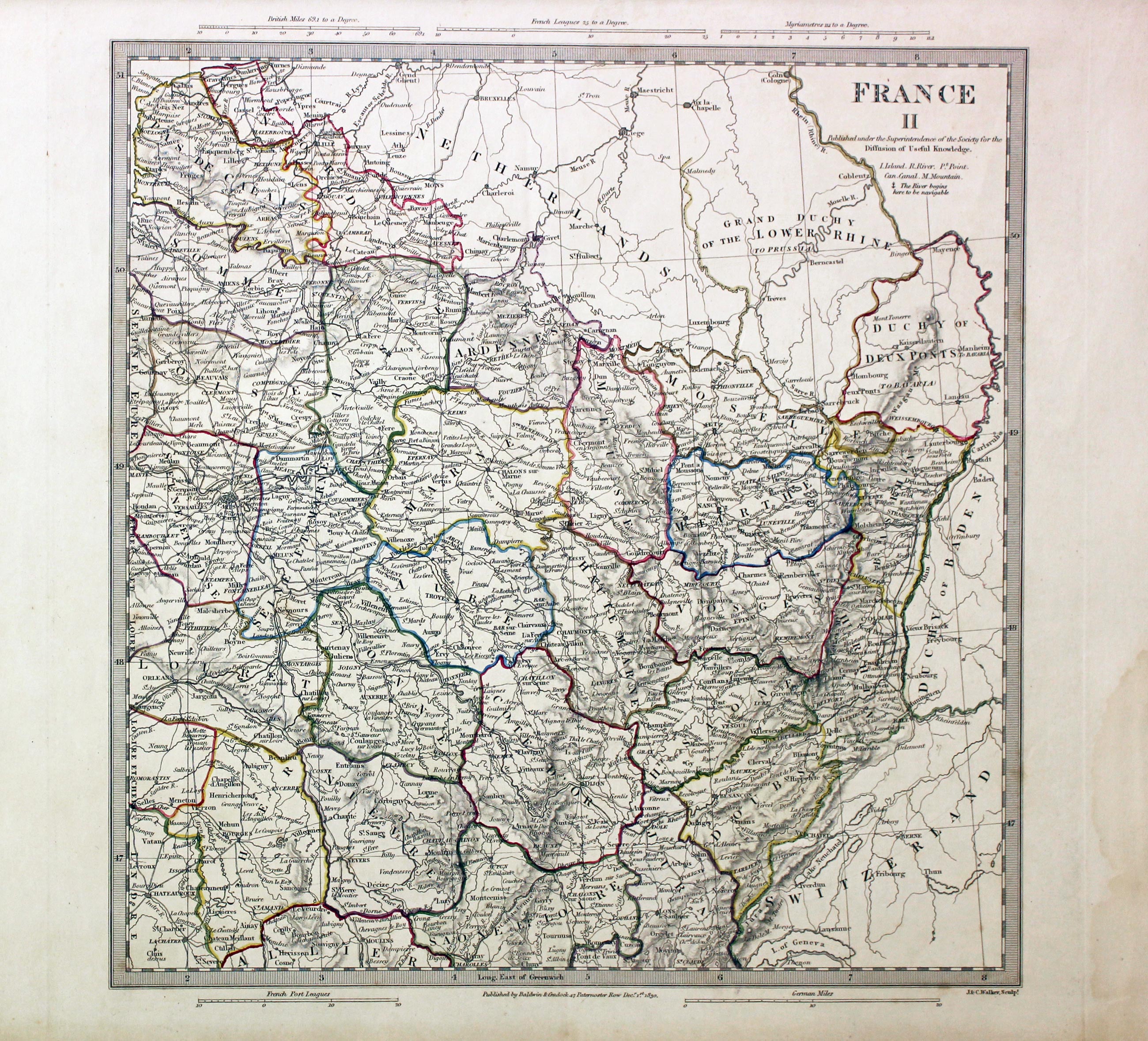 France II, SDUK 1830