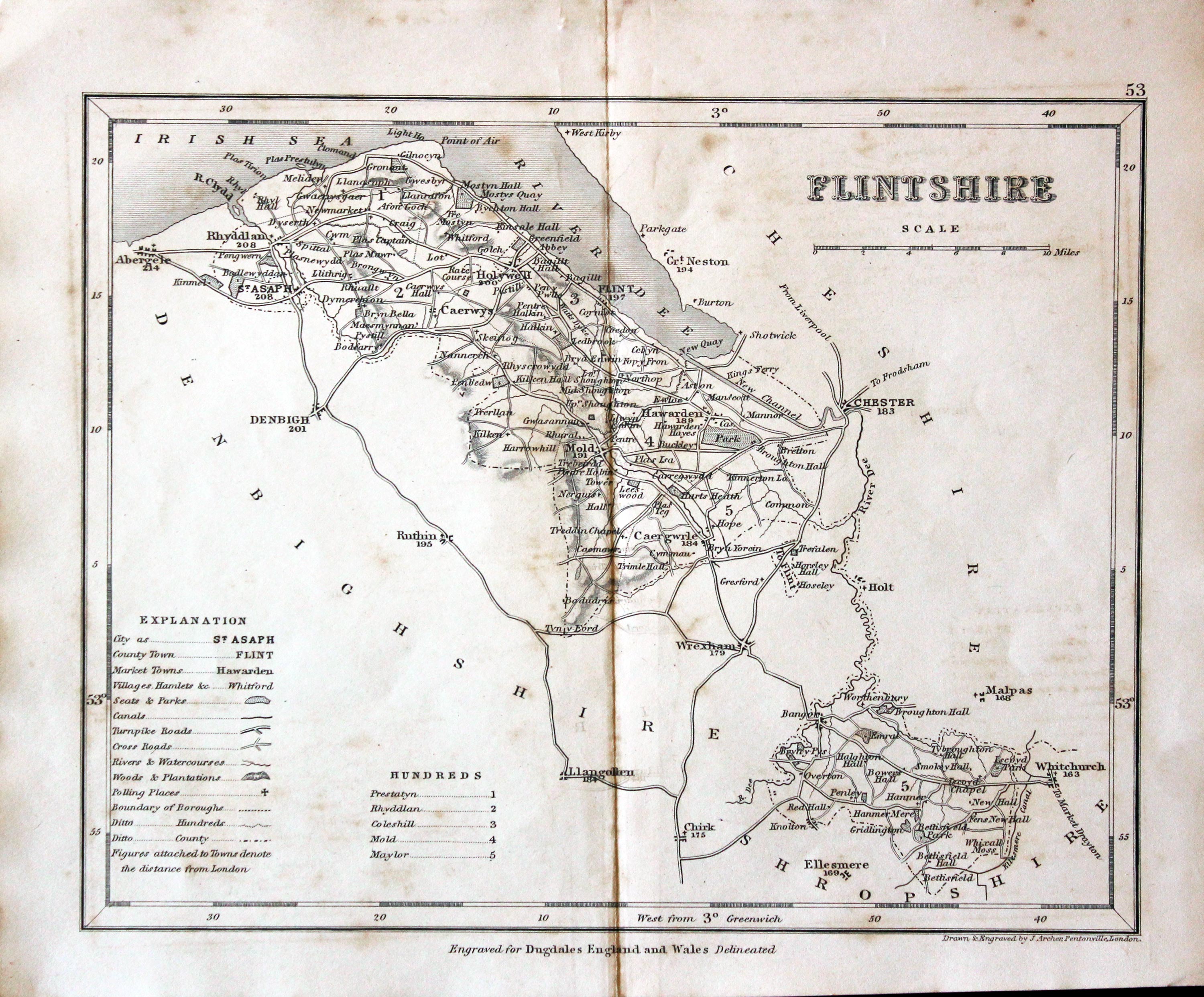 Flintshire, Joshua Archer c.1845