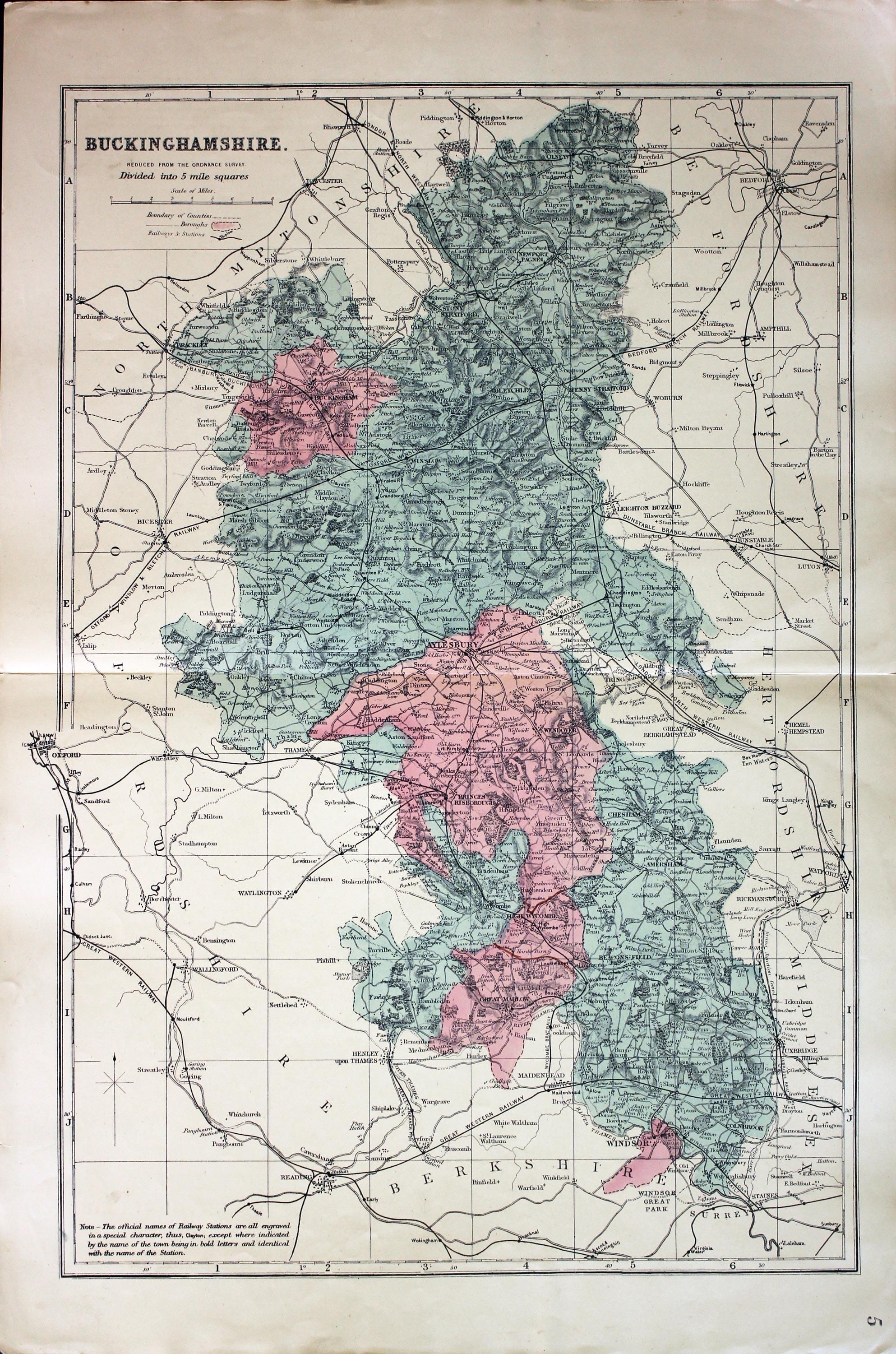 Buckinghamshire, George Washington Bacon c.1896