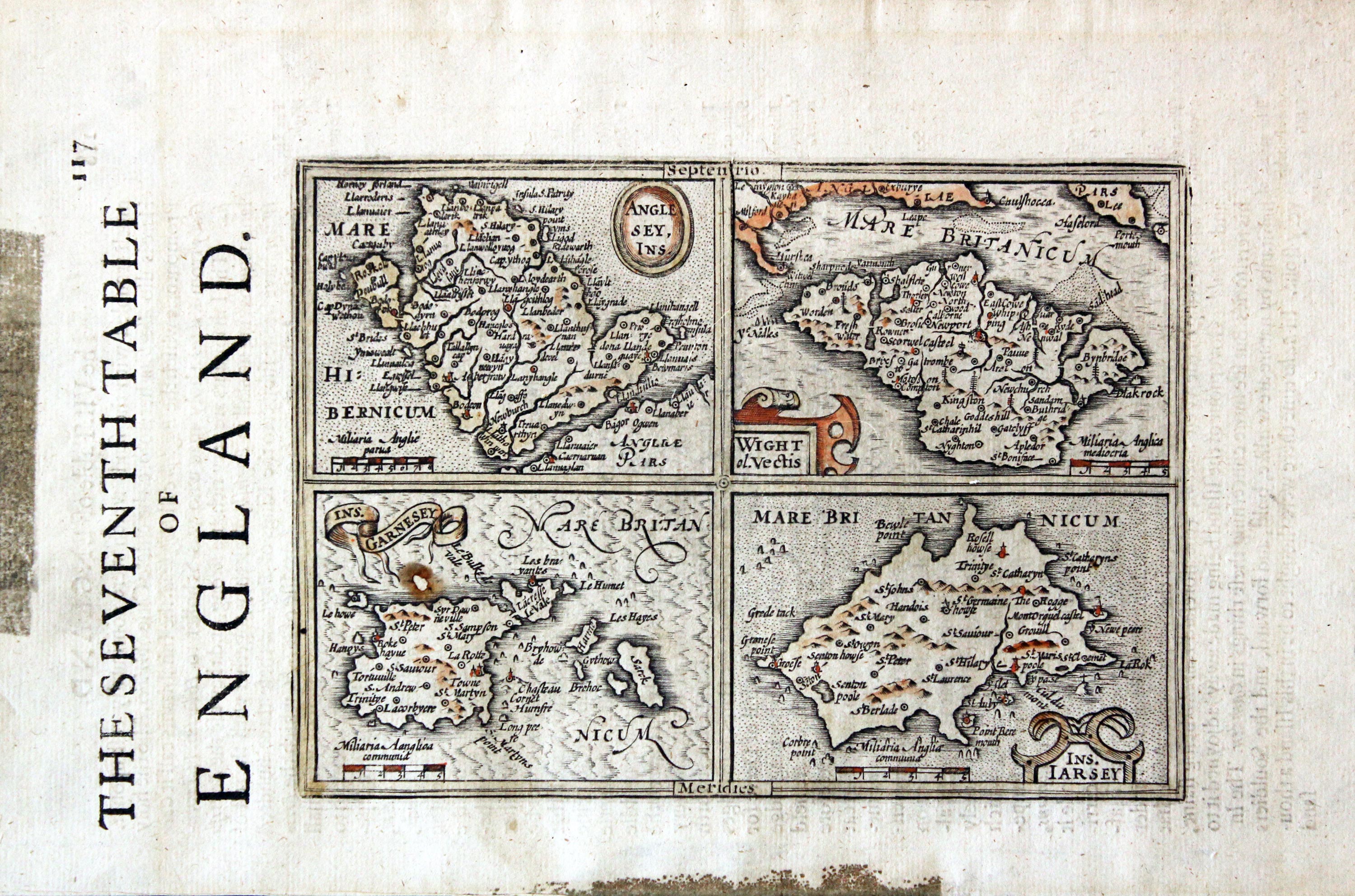British Islands, Mercator/Hondius, c.1635  British Islands, Mercator/Hondius, c.1635