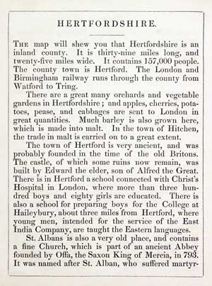 Hertfordshire Text, Reuben Ramble 1844