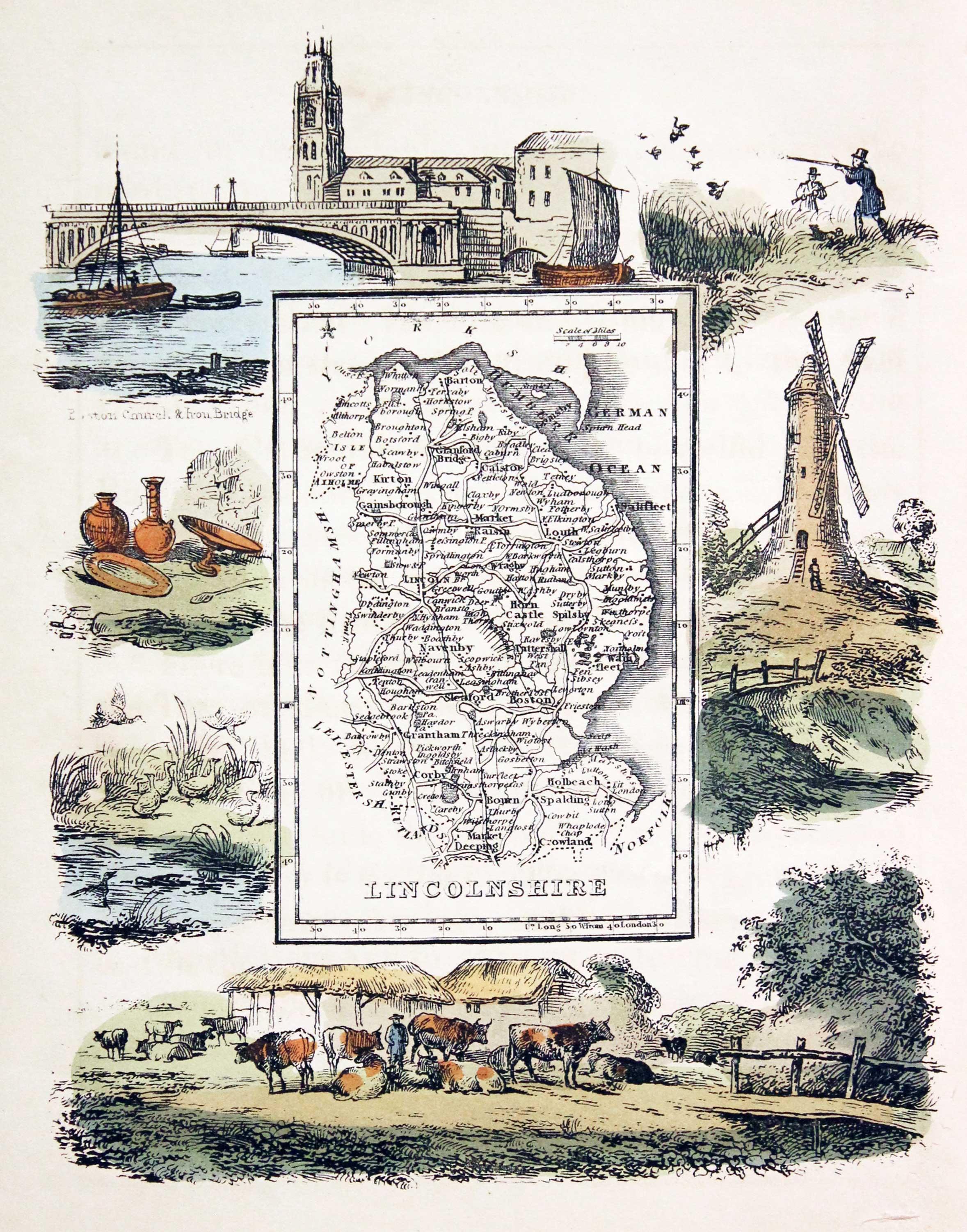 Lincolnshire, Reuben Ramble 1845
