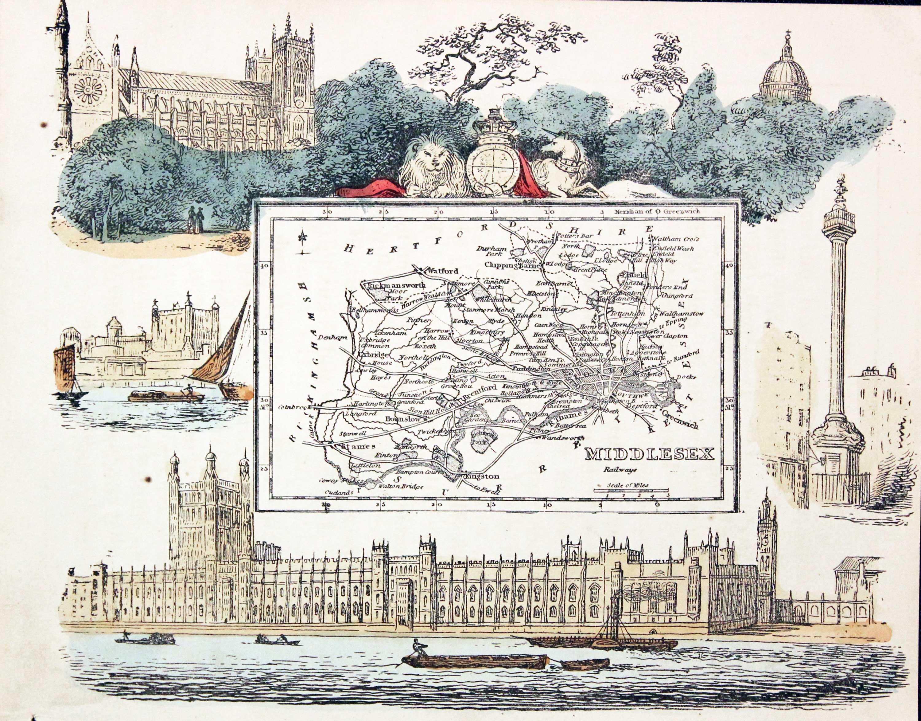 Middlesex, Reuben Ramble 1844  Middlesex, Reuben Ramble 1844