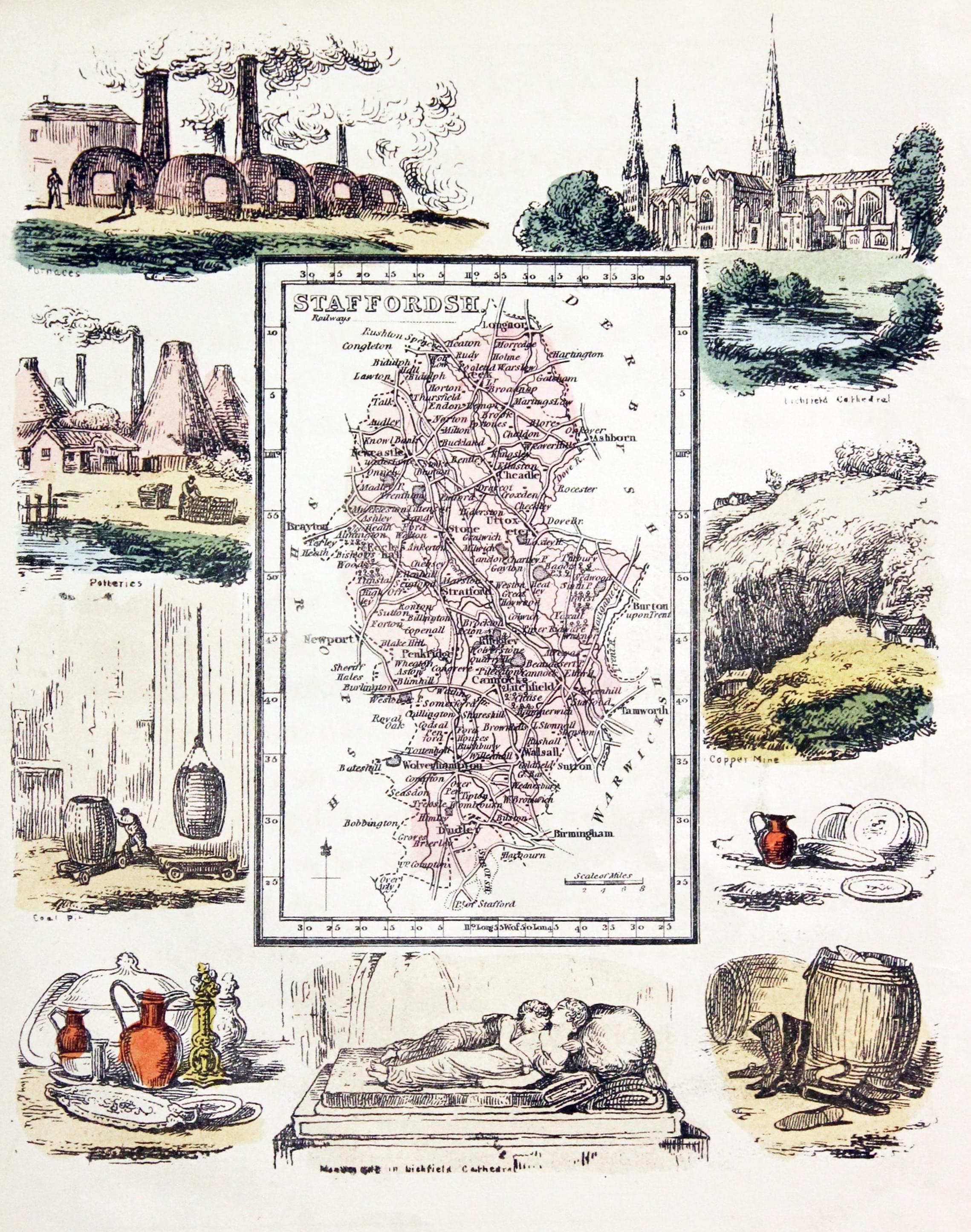 Staffordshire, Reuben Ramble 1844