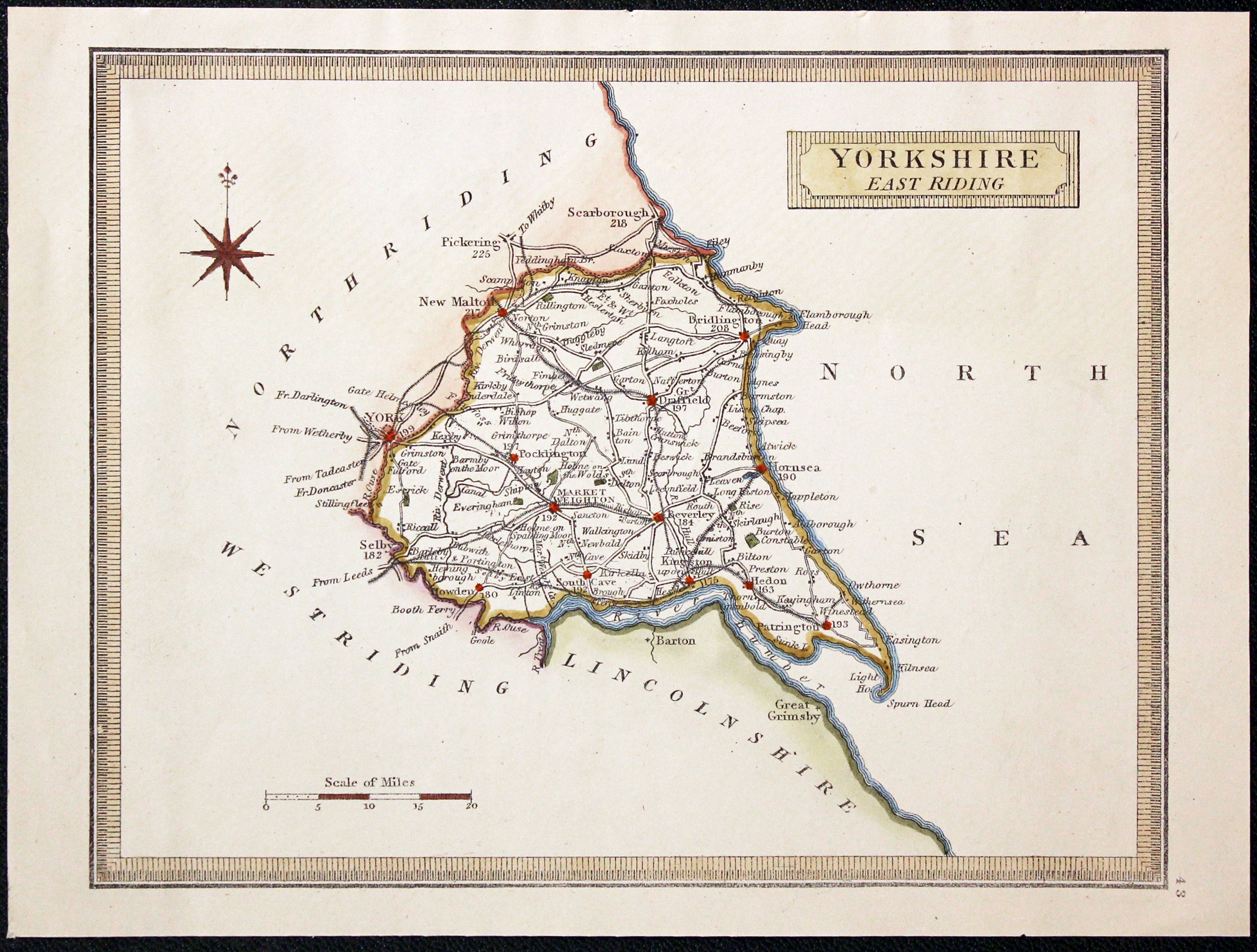 North Riding of Yorkshire John Cary 1787