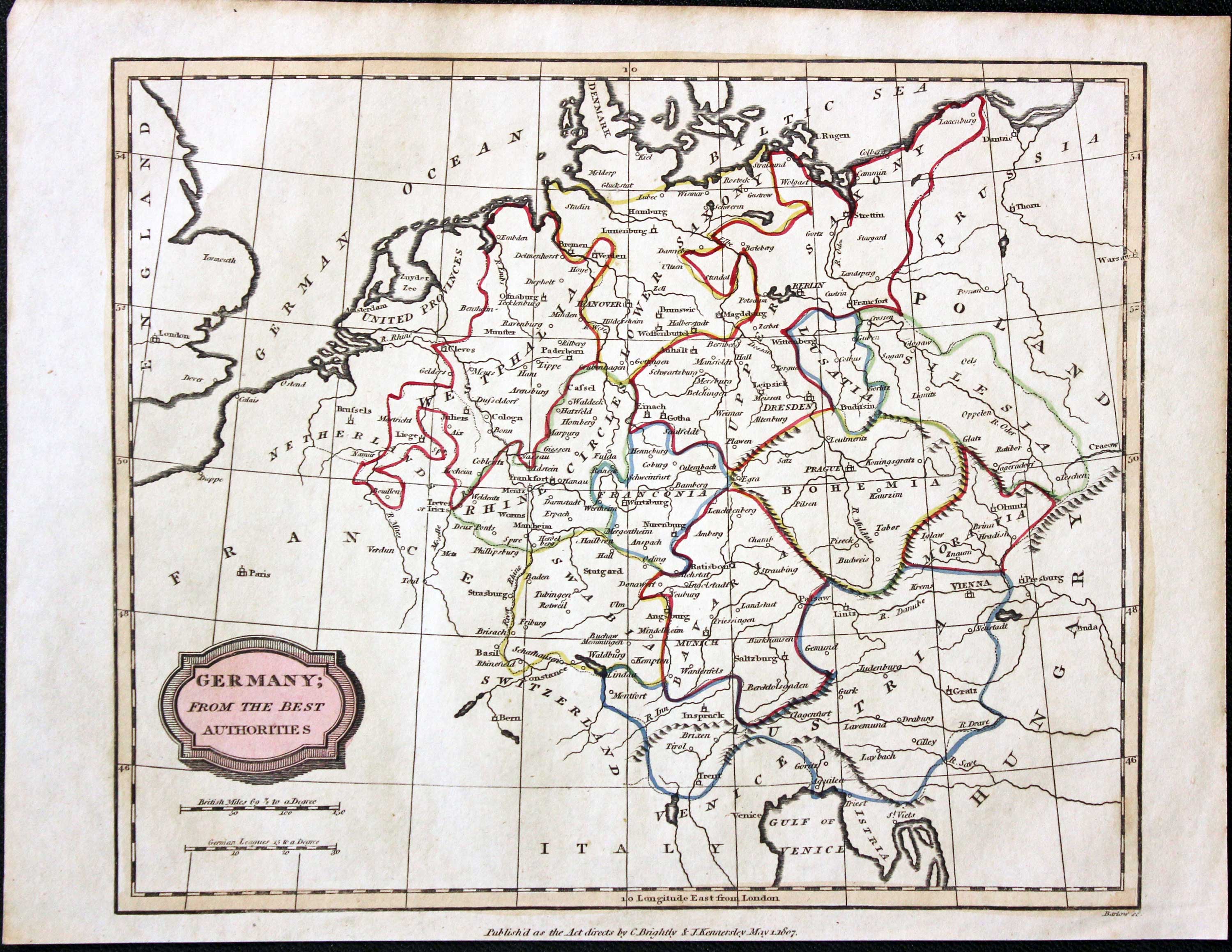 Germany, J. Barlow, 1807  Germany, J. Barlow, 1807