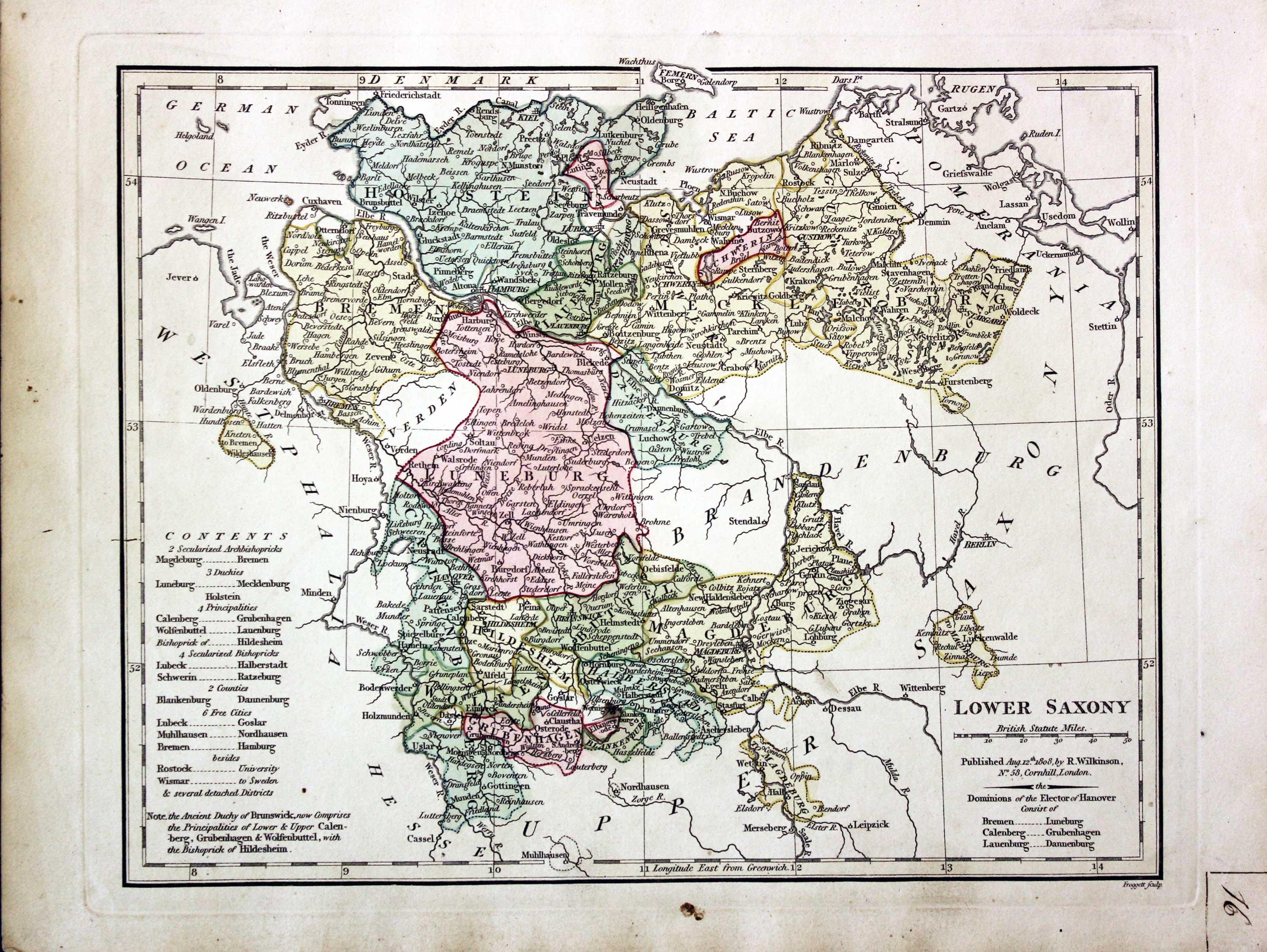Lower Saxony, Robert Wilkinson 1807