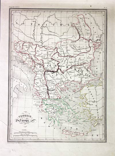 Turkey in Europe, Conrad Malte-Brun.1837