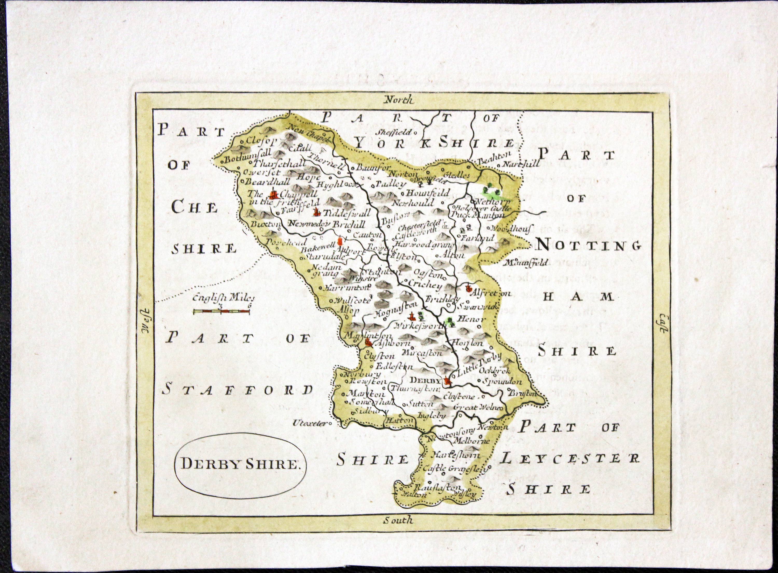 Derbyshire, John Seller c.1787