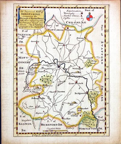 Shropshire, John Cowley, 1744