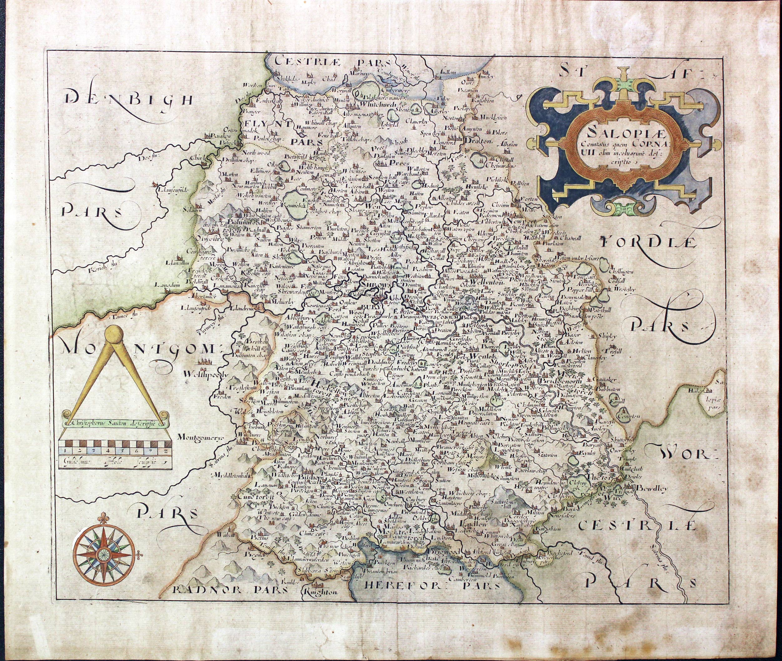 Shropshire, William Hole, 1637  Shropshire, William Hole, 1637
